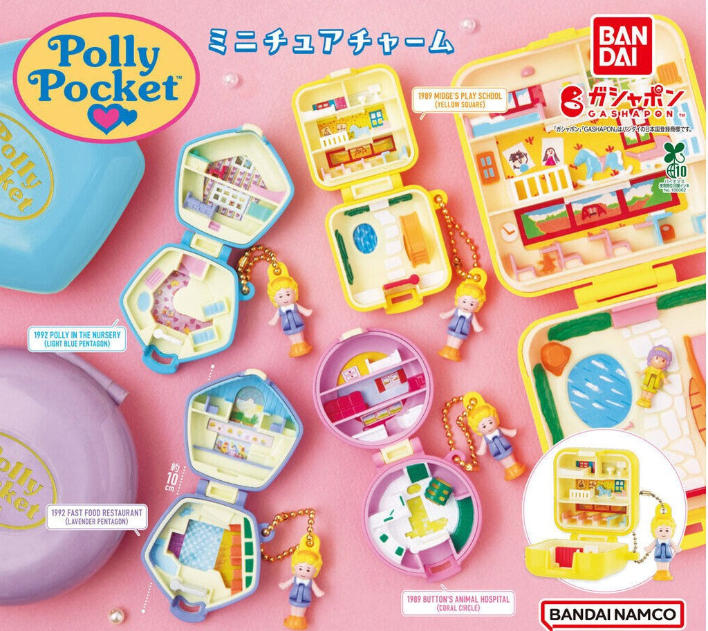 💖 Nostalgia de Bolsillo: Miniaturas Coleccionables Polly Pocket 🗝️ Serie 1