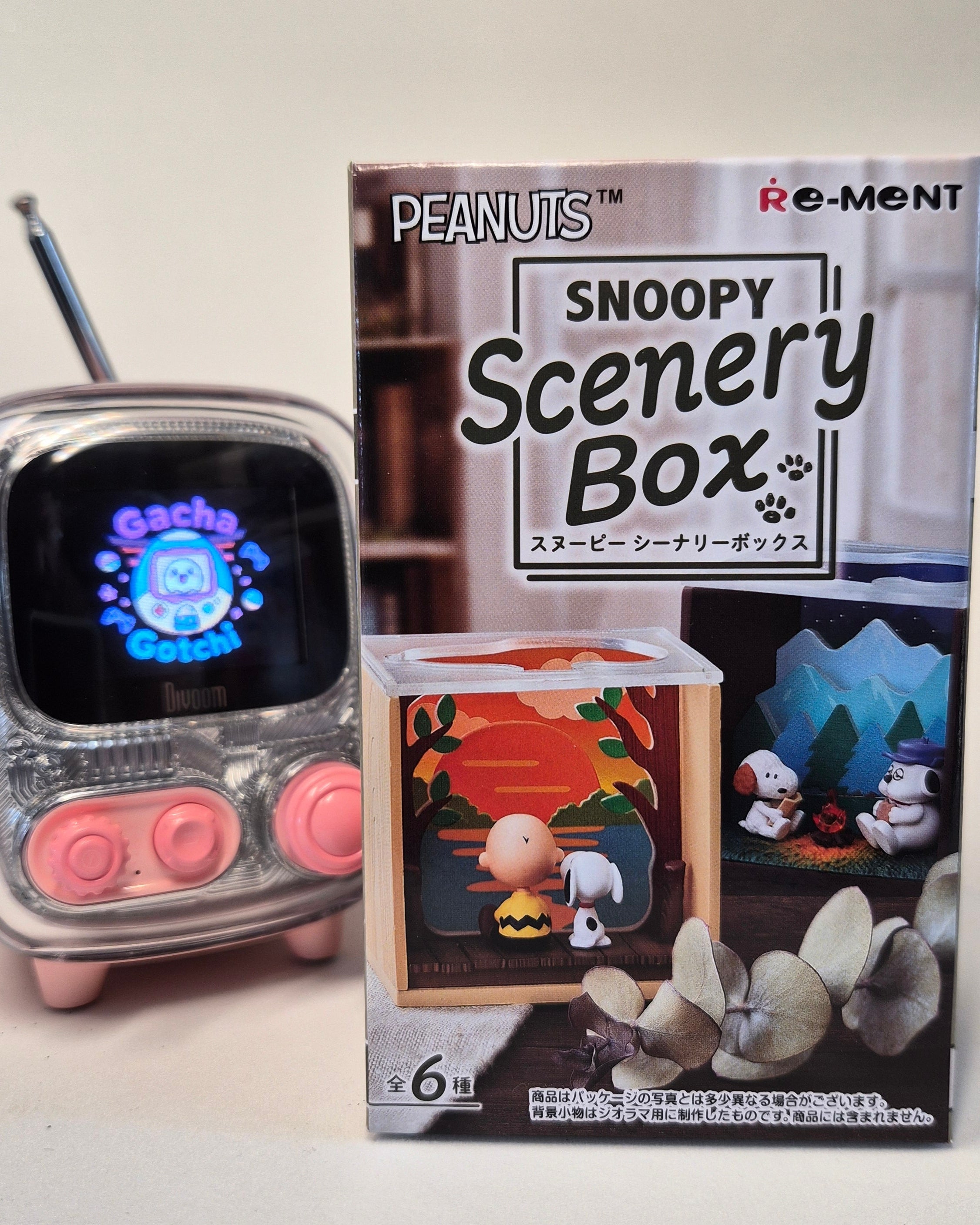 Rement Snoopy Scenery Box