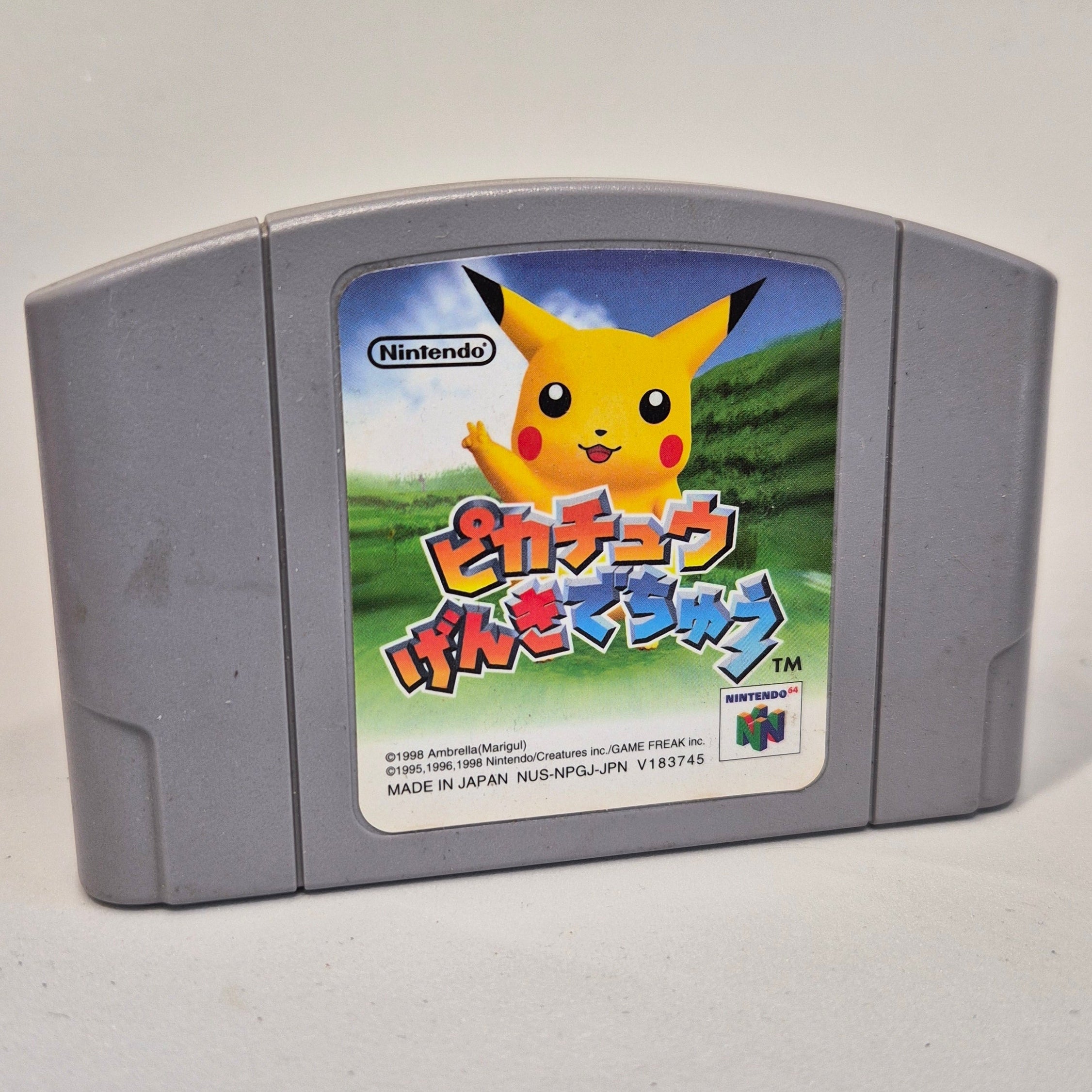 ♻️ JUNK  Hey You Pikachu  Nintendo 64 JAP