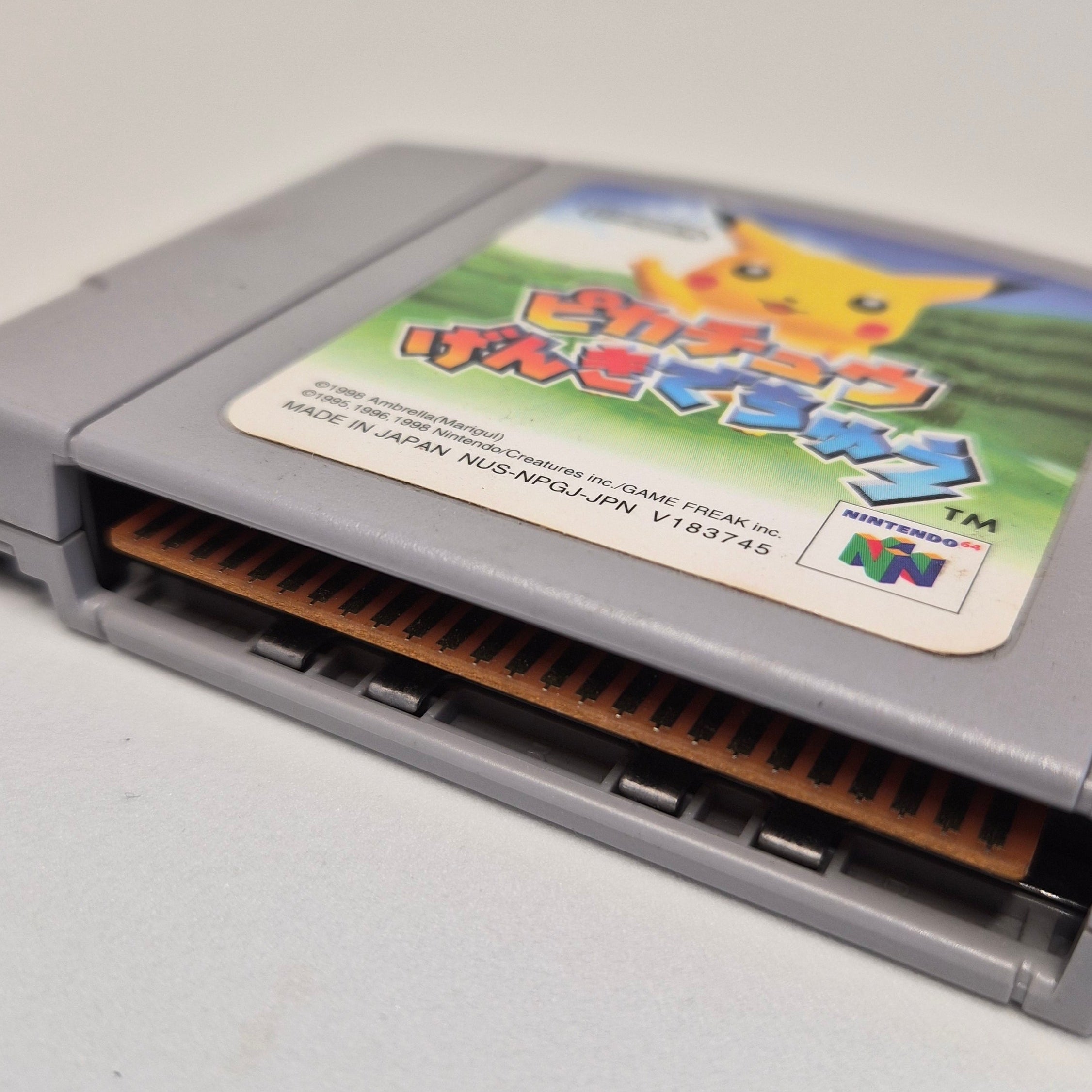 ♻️ JUNK  Hey You Pikachu  Nintendo 64 JAP