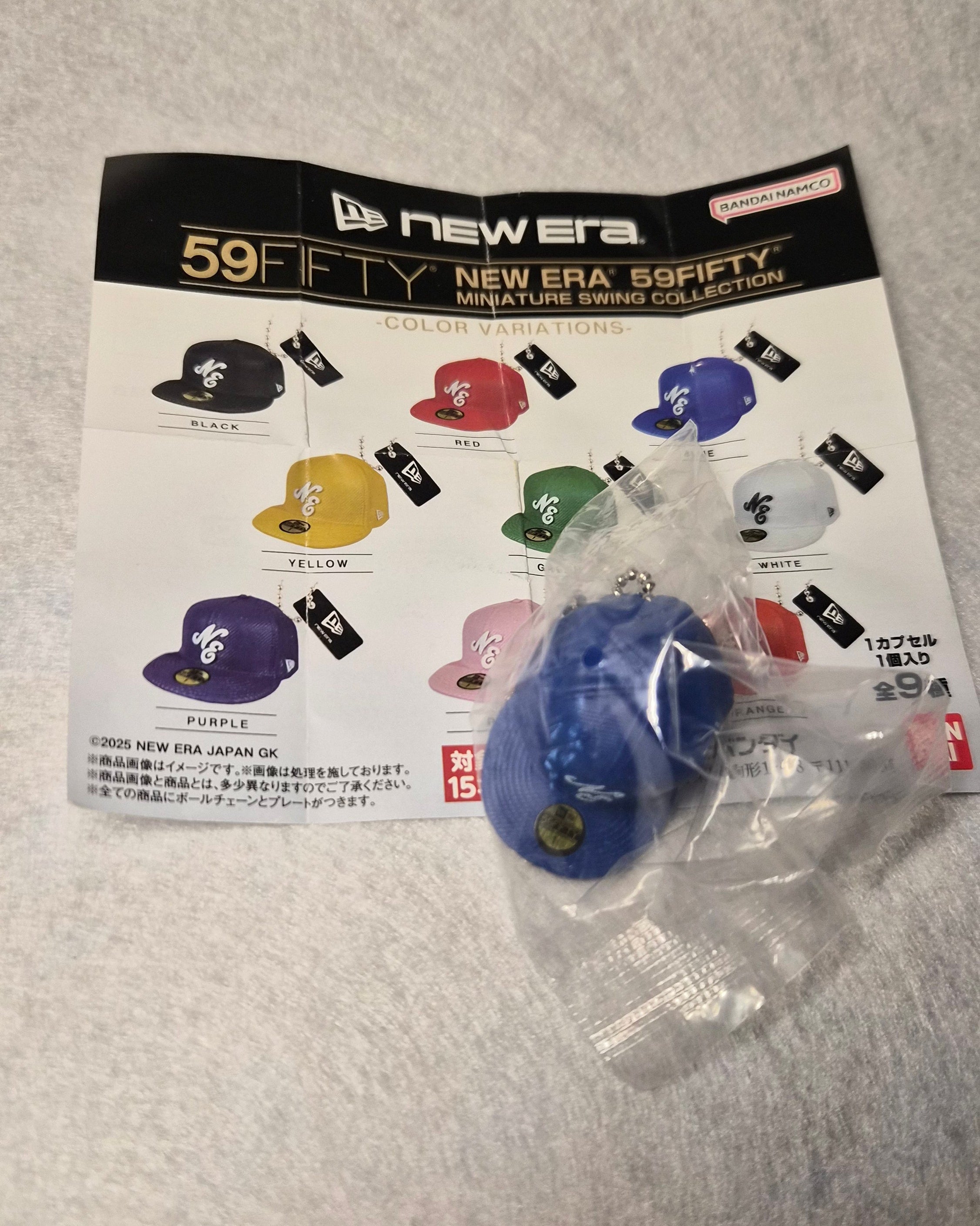🧢 Colección Miniaturas Gorra New Era - Colgante