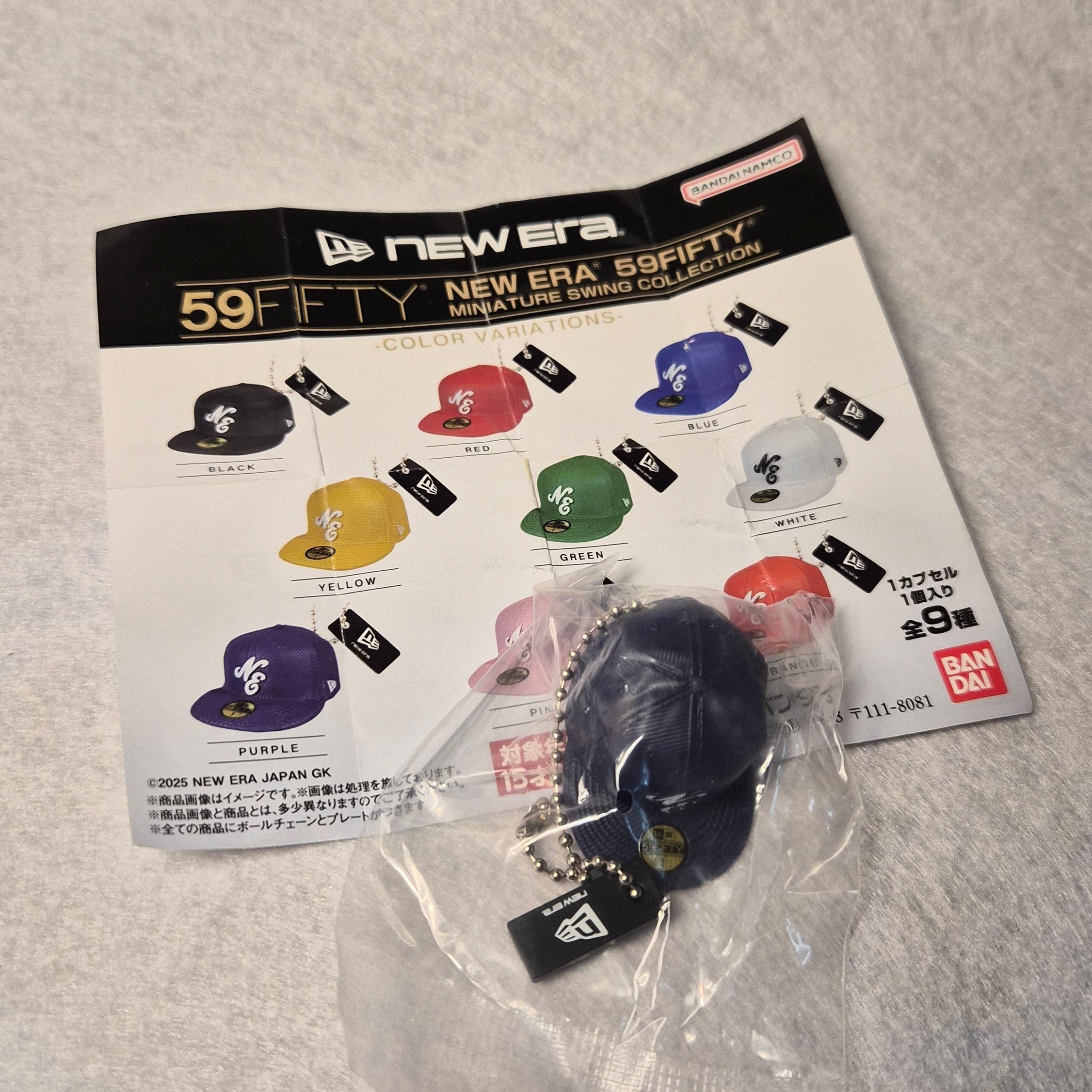 🧢 Colección Miniaturas Gorra New Era - Colgante