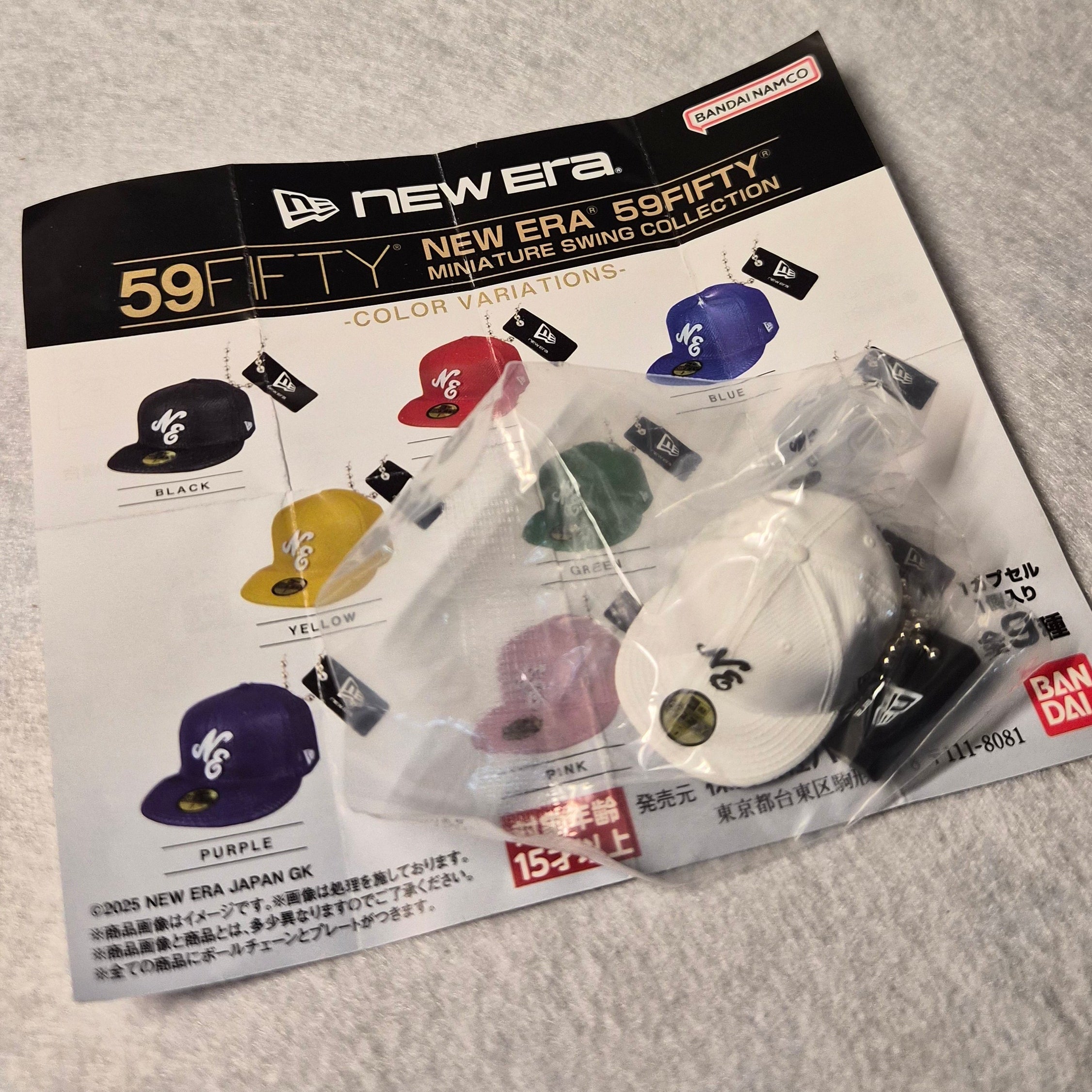 🧢 Colección Miniaturas Gorra New Era - Colgante