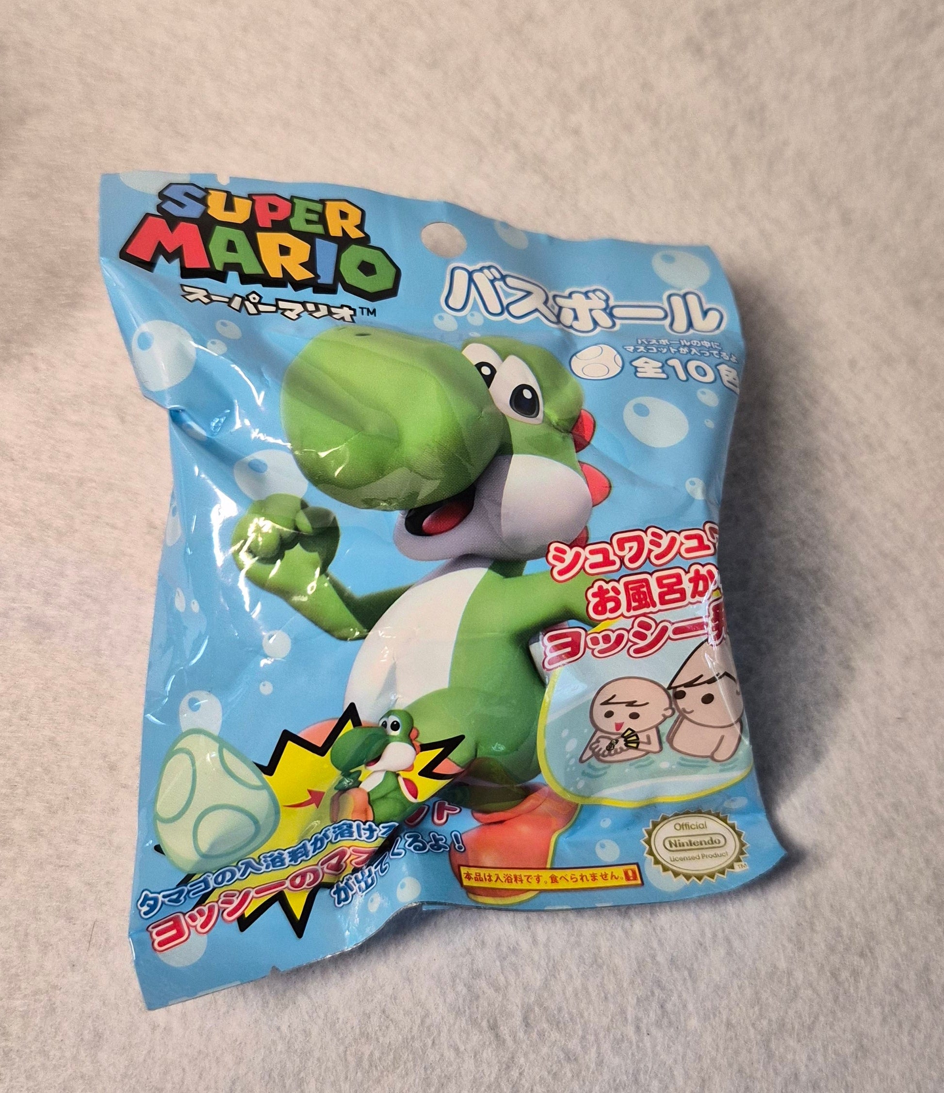 🛀 Super Mario: Bombas de Baño Yoshi