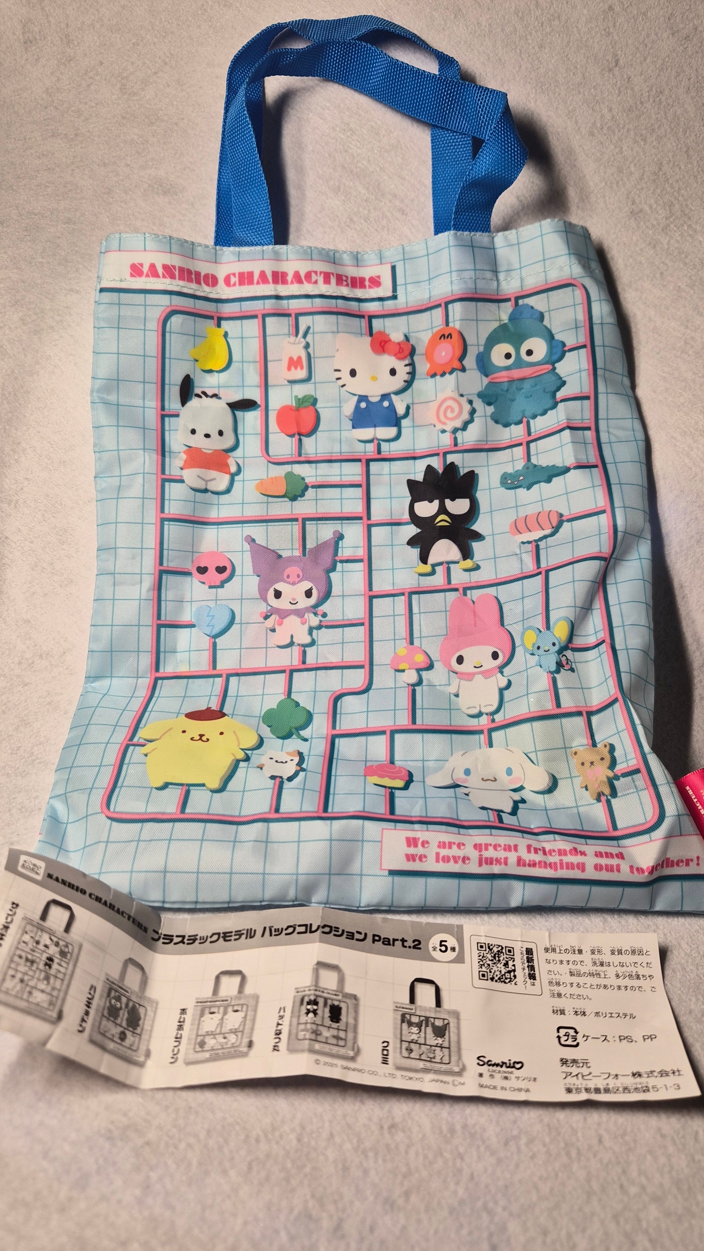 👜 Colección Sanrio: Bolsas "Plastic Model"