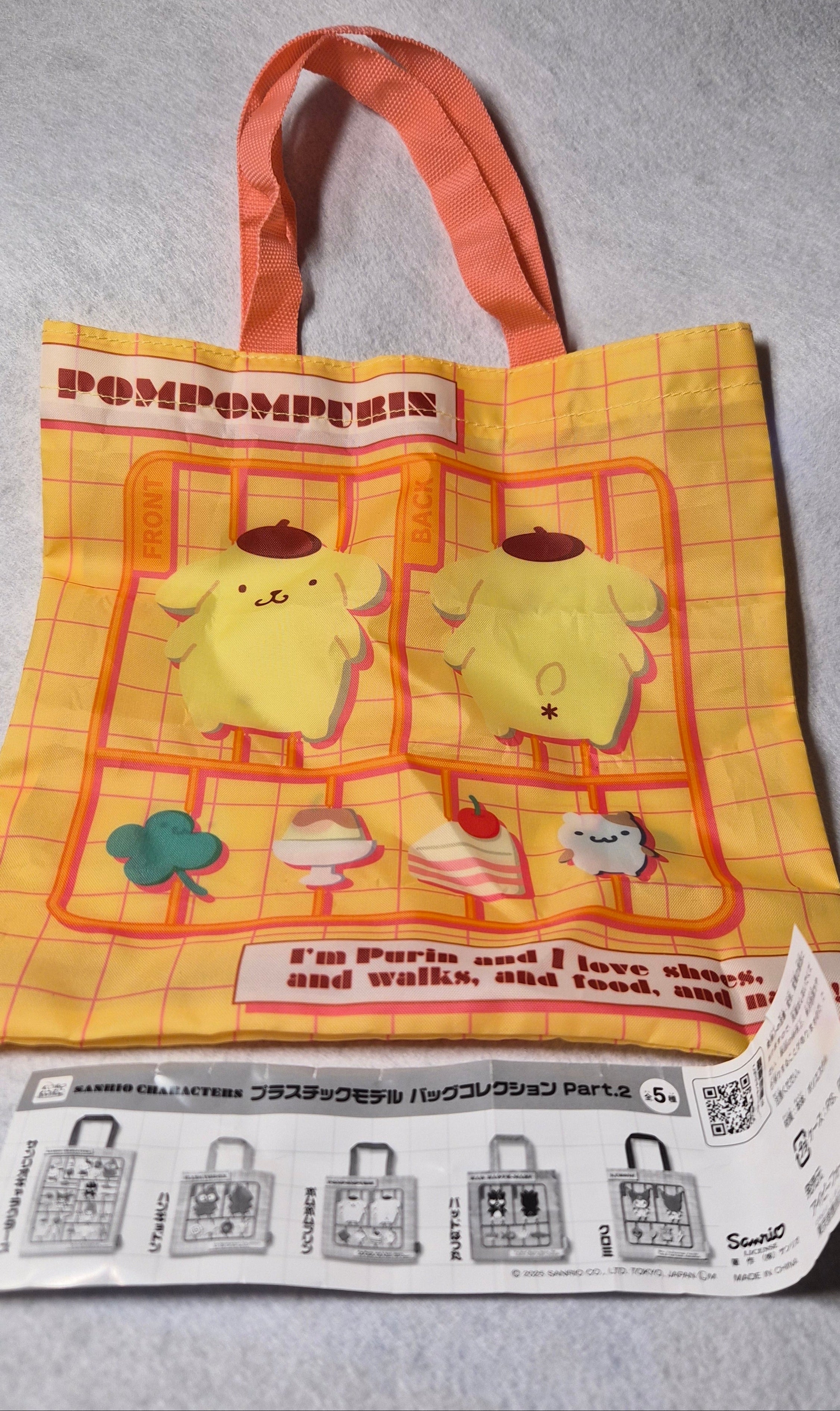 👜 Colección Sanrio: Bolsas "Plastic Model"