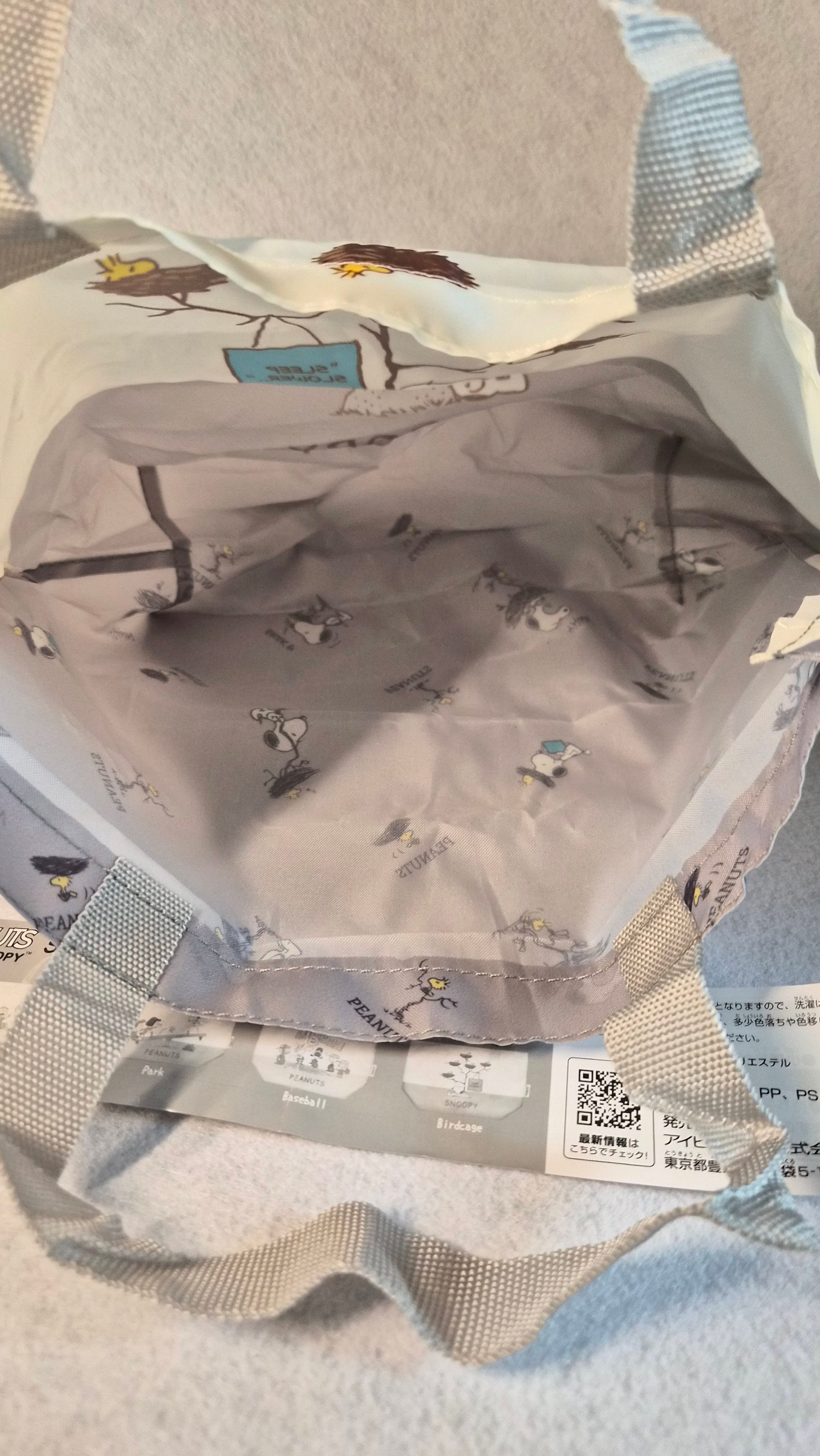 🐶 Colección Snoopy: Bolsas Clásicas Reutilizables