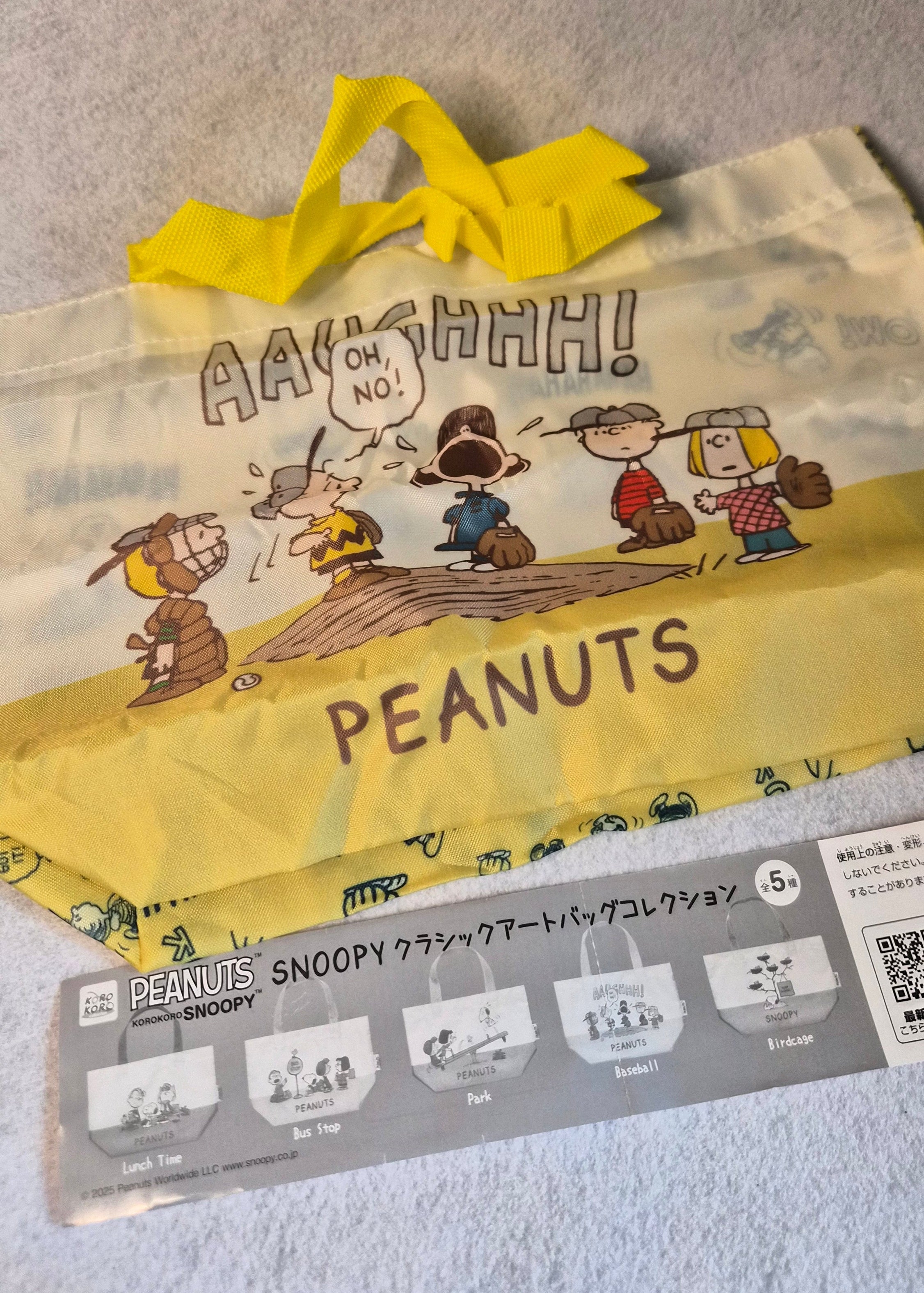 🐶 Colección Snoopy: Bolsas Clásicas Reutilizables