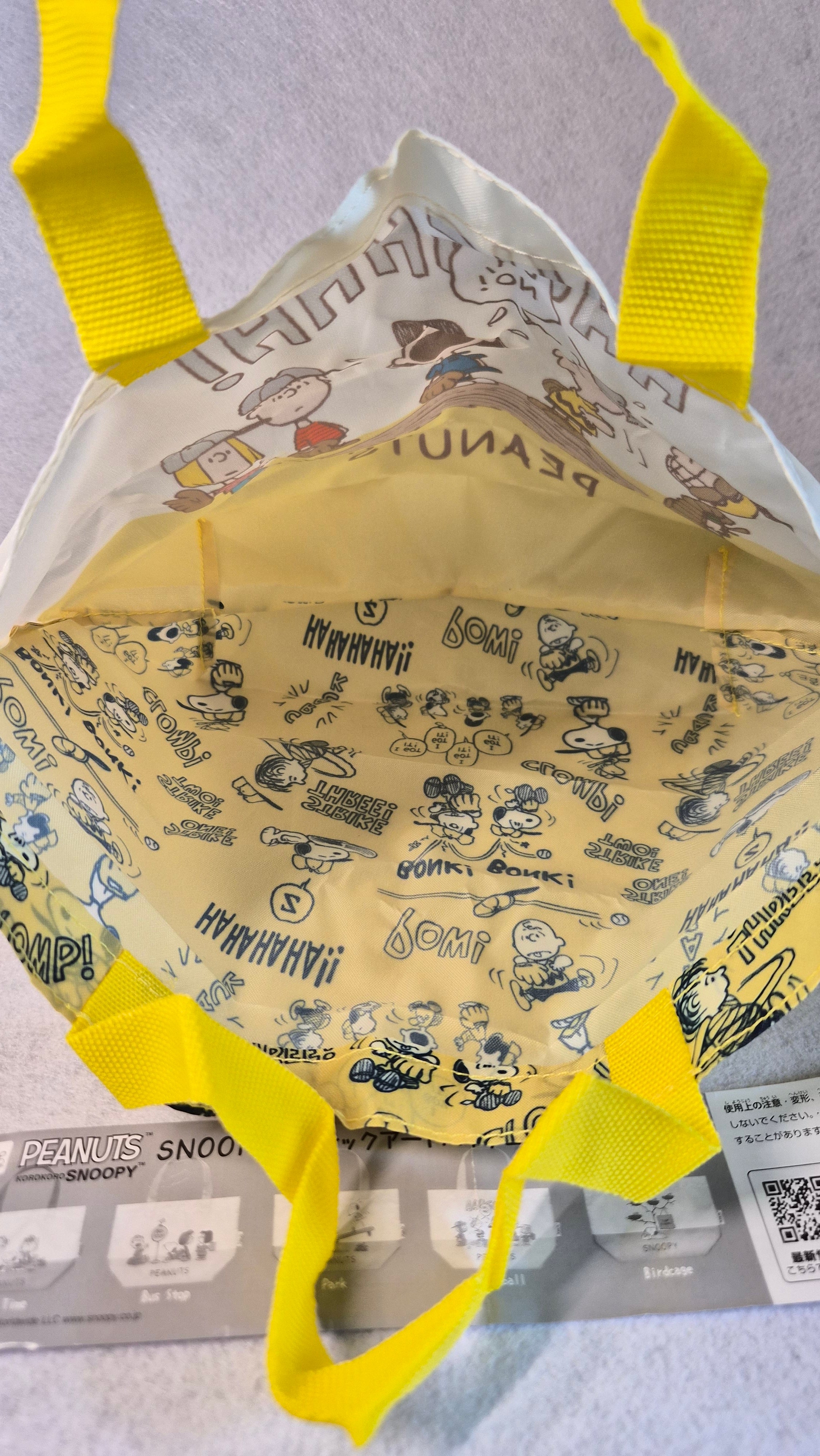 🐶 Colección Snoopy: Bolsas Clásicas Reutilizables