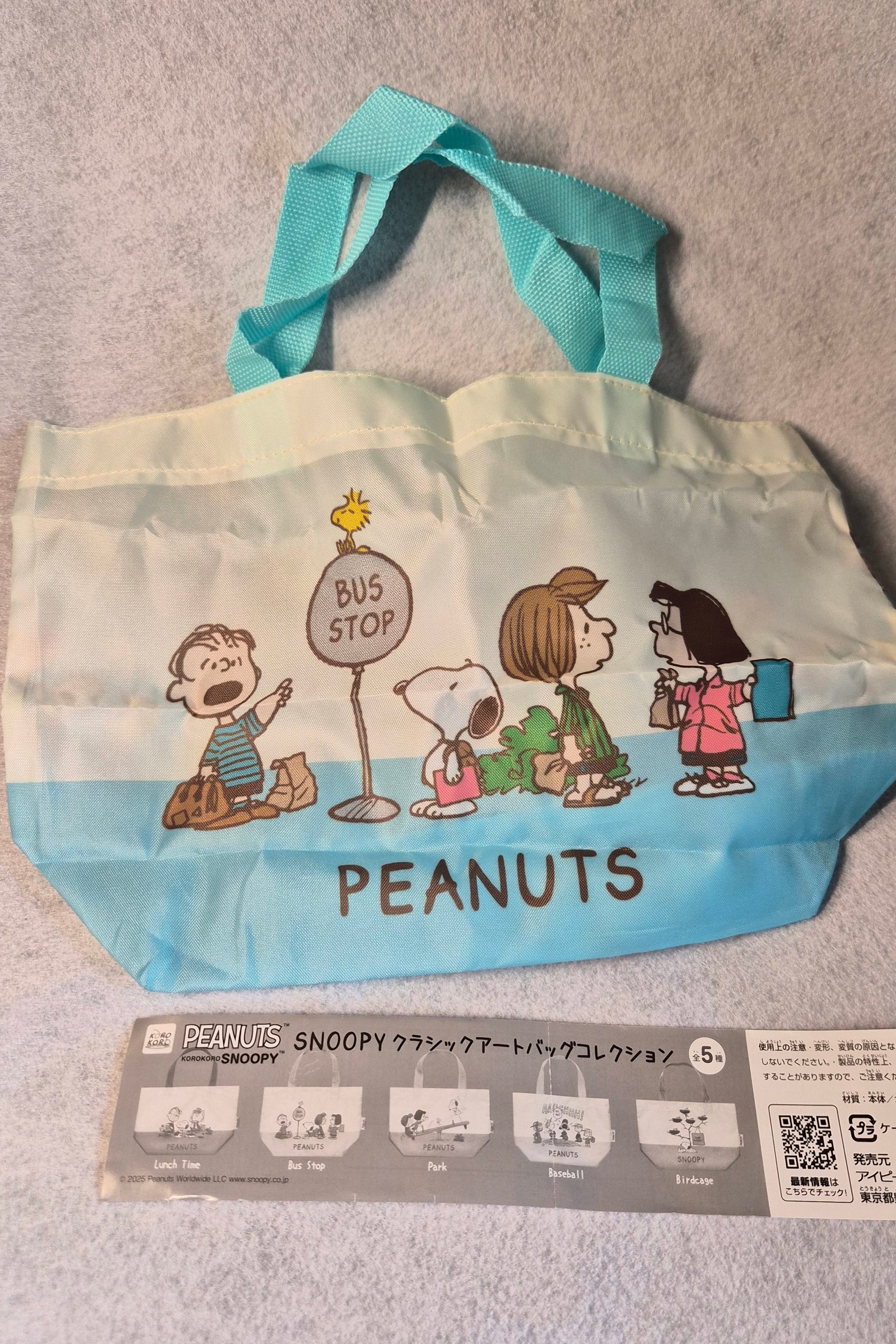 🐶 Colección Snoopy: Bolsas Clásicas Reutilizables