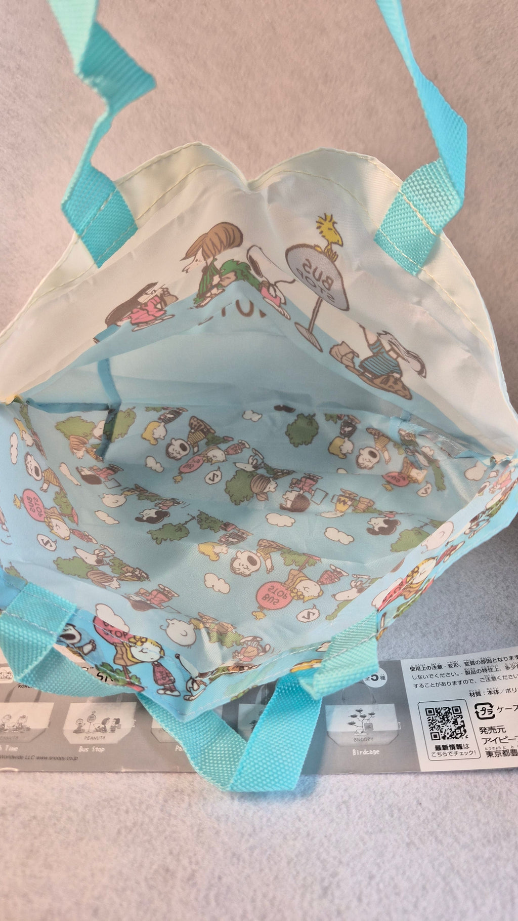 🐶 Colección Snoopy: Bolsas Clásicas Reutilizables