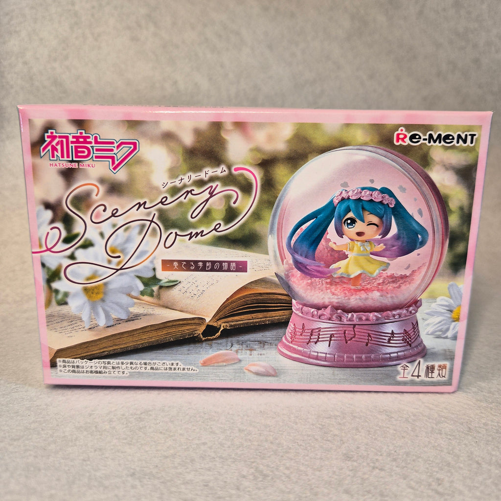 🎤 Rement Hatsune Miku Scenery Dome 🌸❄️
