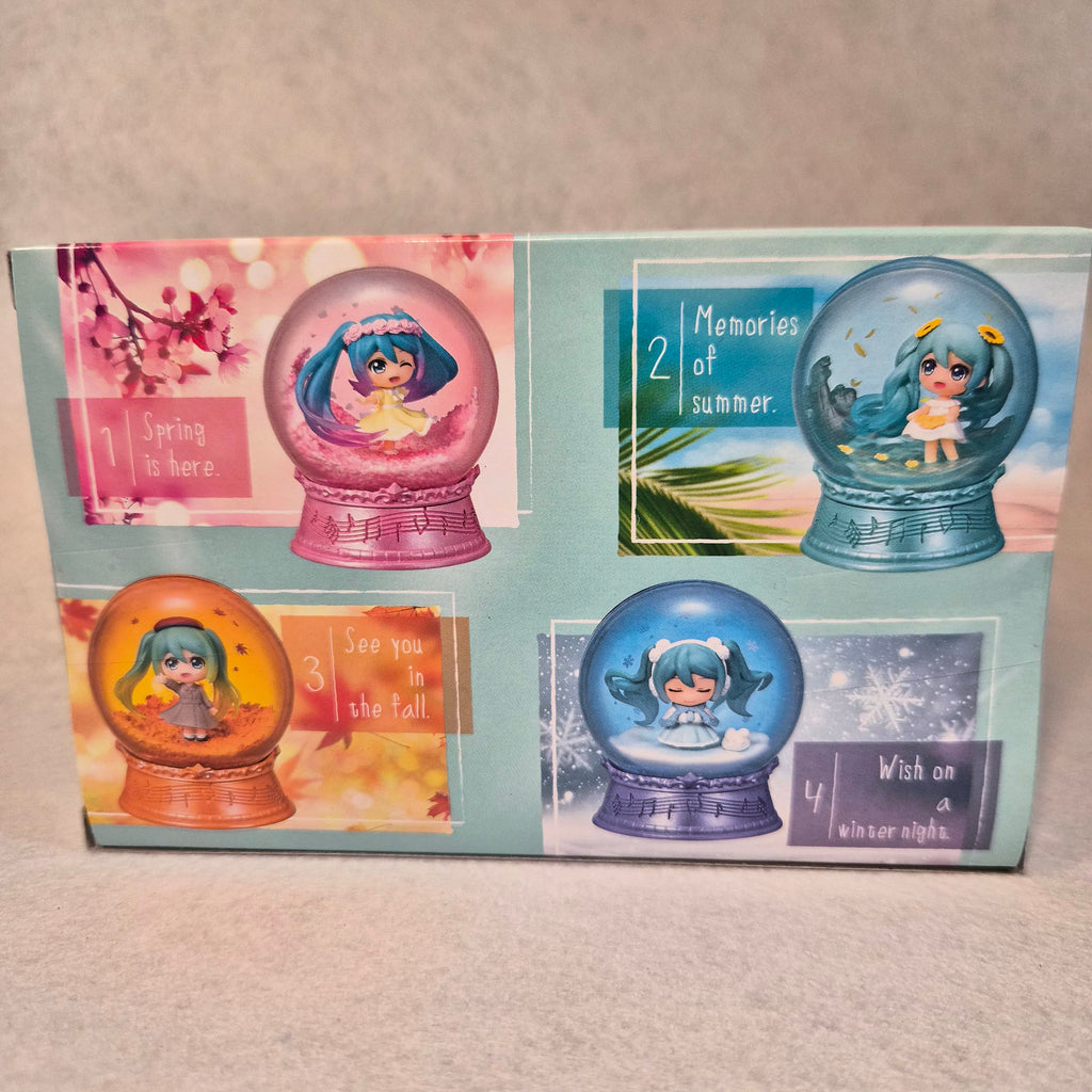 🎤 Rement Hatsune Miku Scenery Dome 🌸❄️