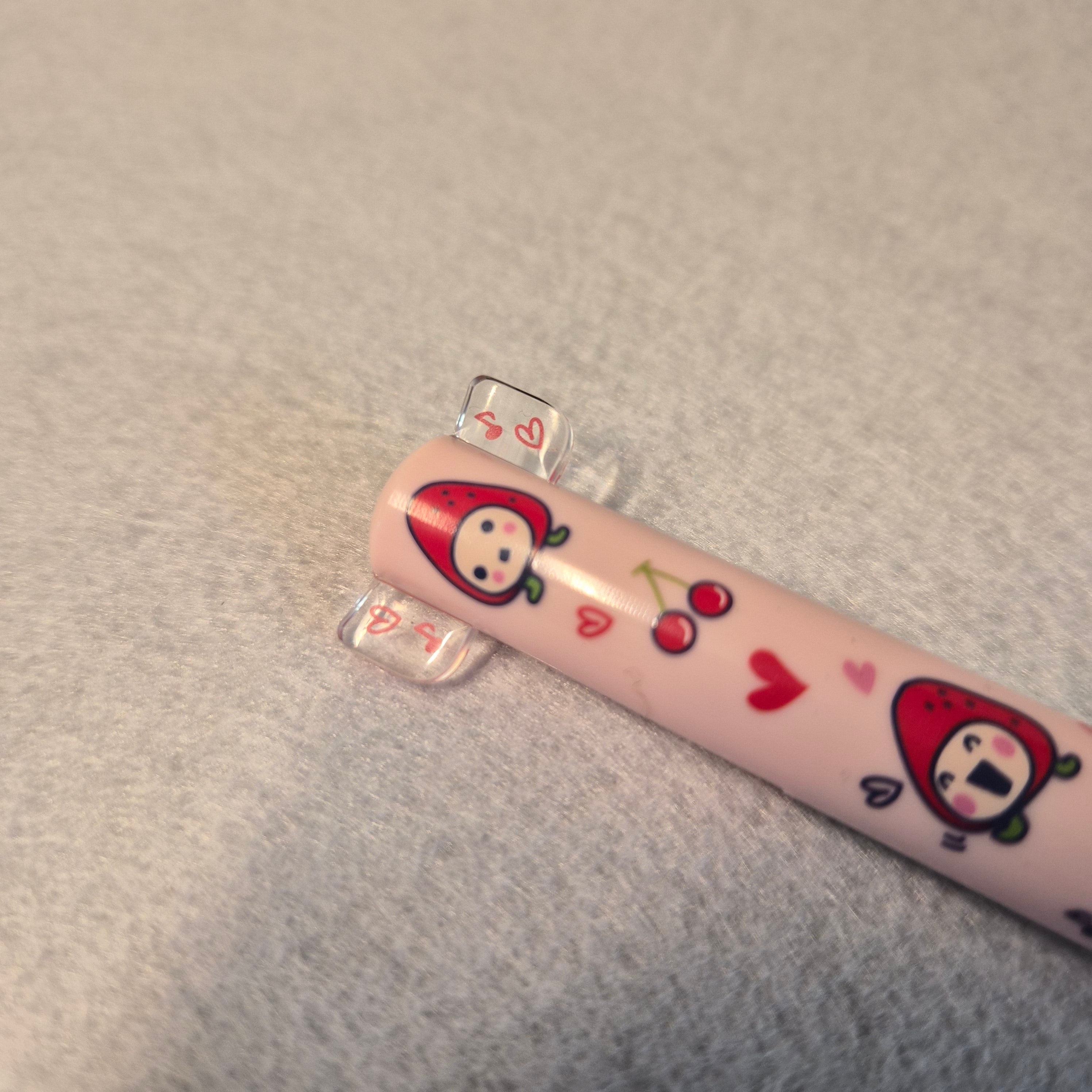 🖊️ Bolígrafo doble color Tamagotchi