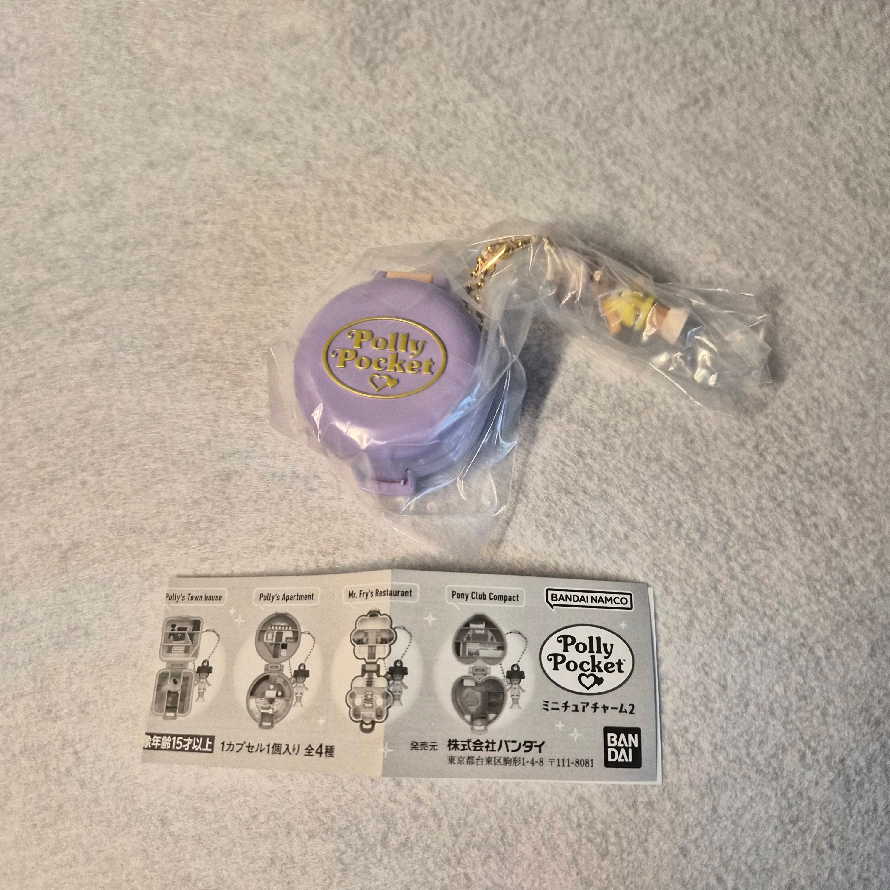 💚💜 Polly Pocket Miniatura Charm 2: ¡Vuelve a los 90 en tu Llavero! 💖💛
