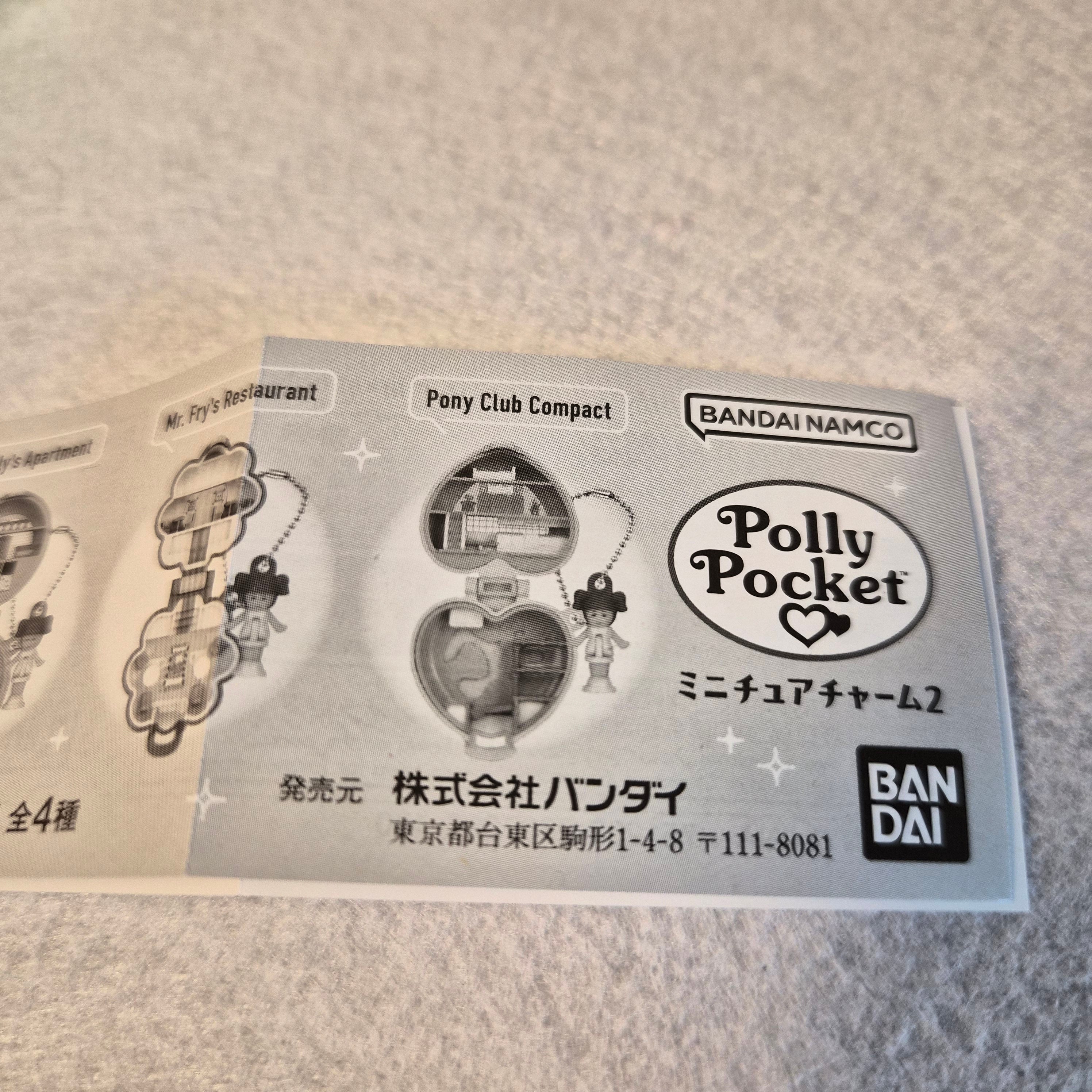 💚💜 Polly Pocket Miniatura Charm 2: ¡Vuelve a los 90 en tu Llavero! 💖💛