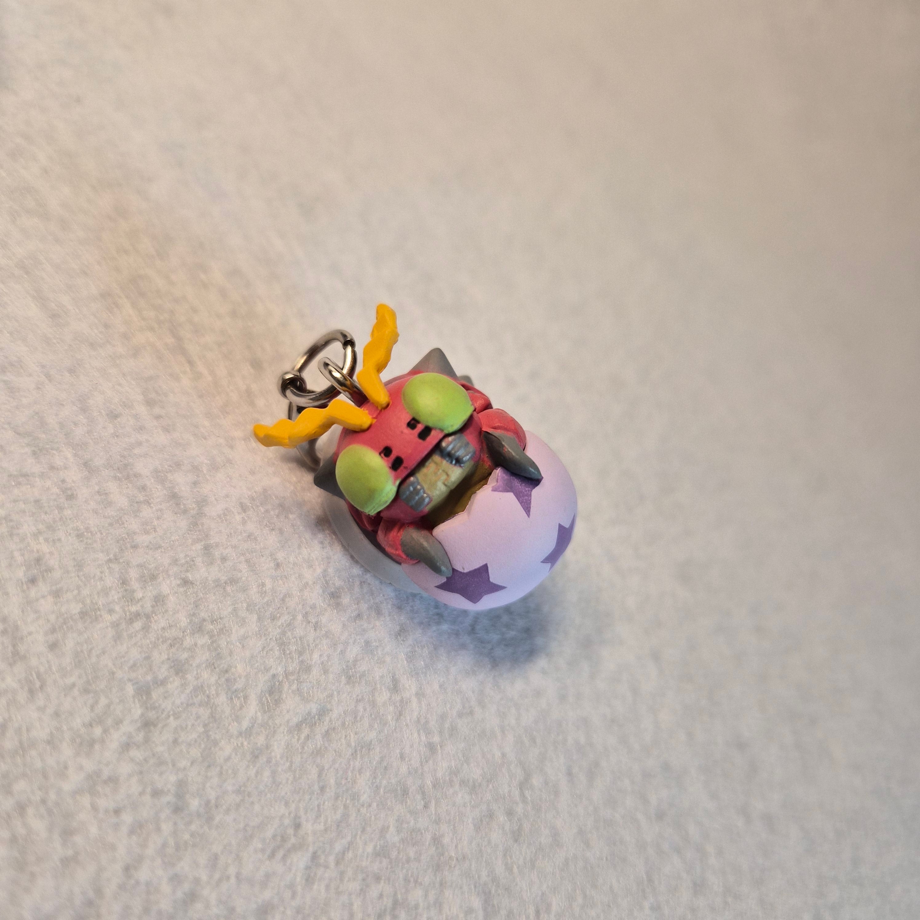 🦖 Digimon Mascot Keychains