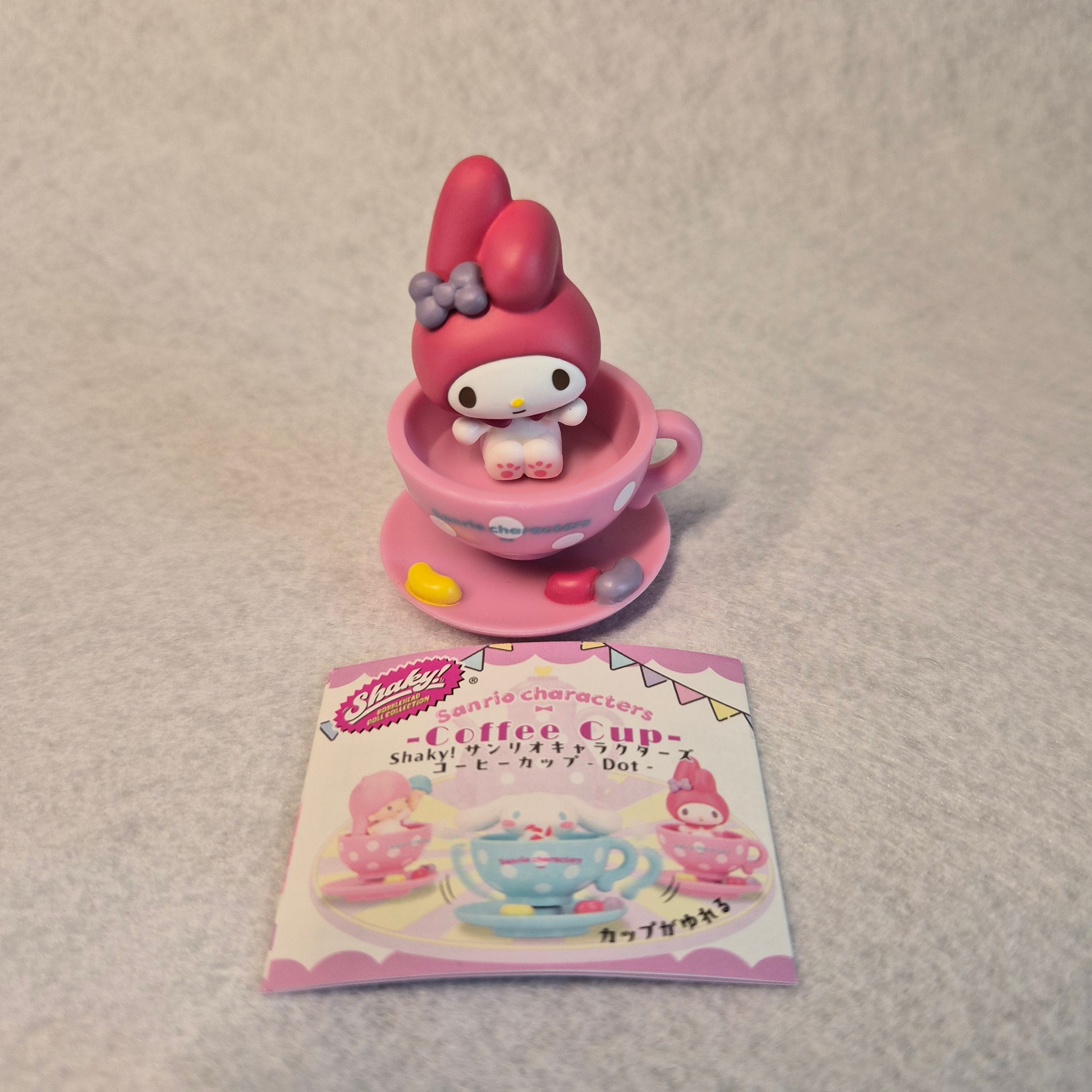 ☕ ¡Sanrio a la Taza! Shaky! Coffee Cup 🍬