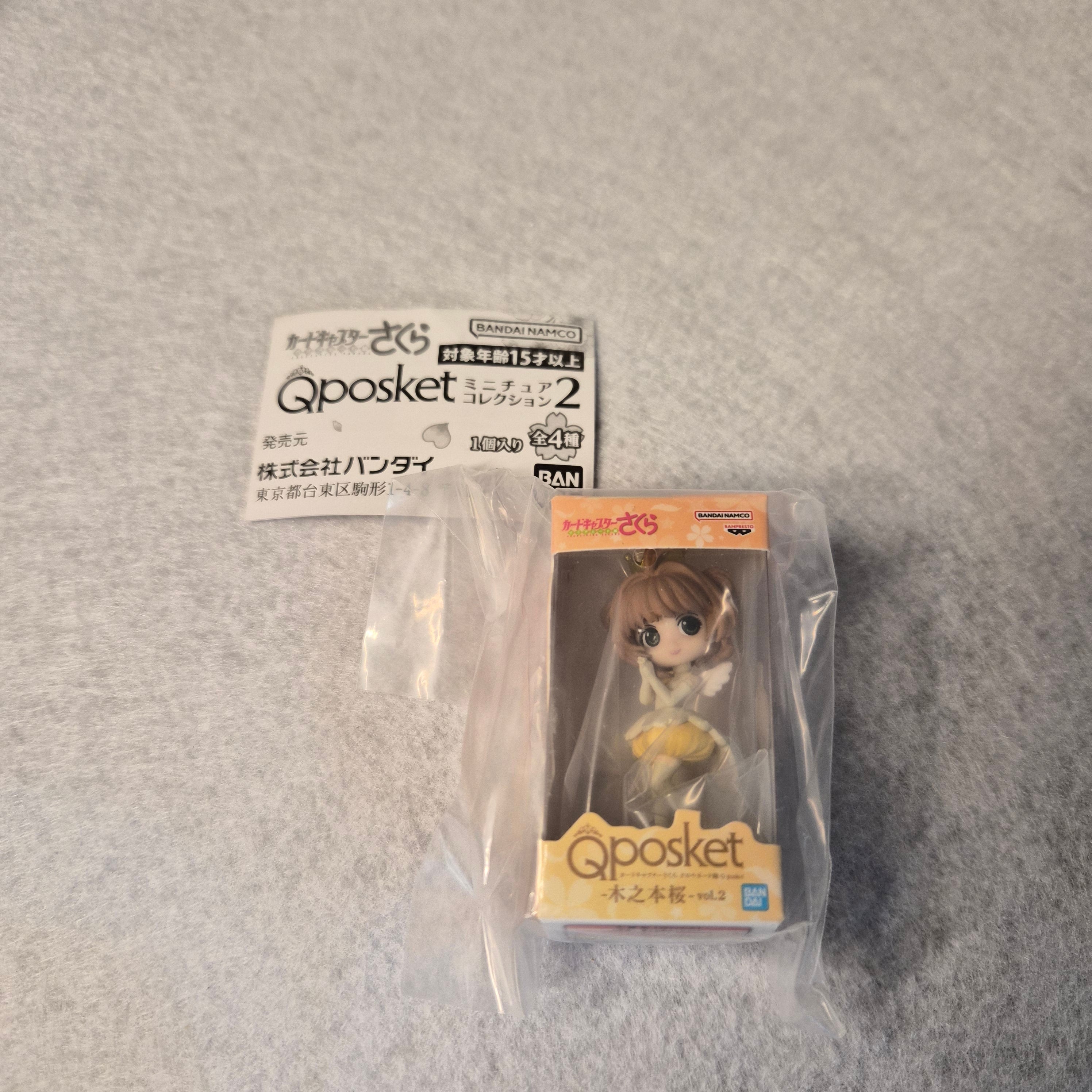 🌸 ¡Sakura en miniatura! Q posket Miniature Collection 2 ✨📦