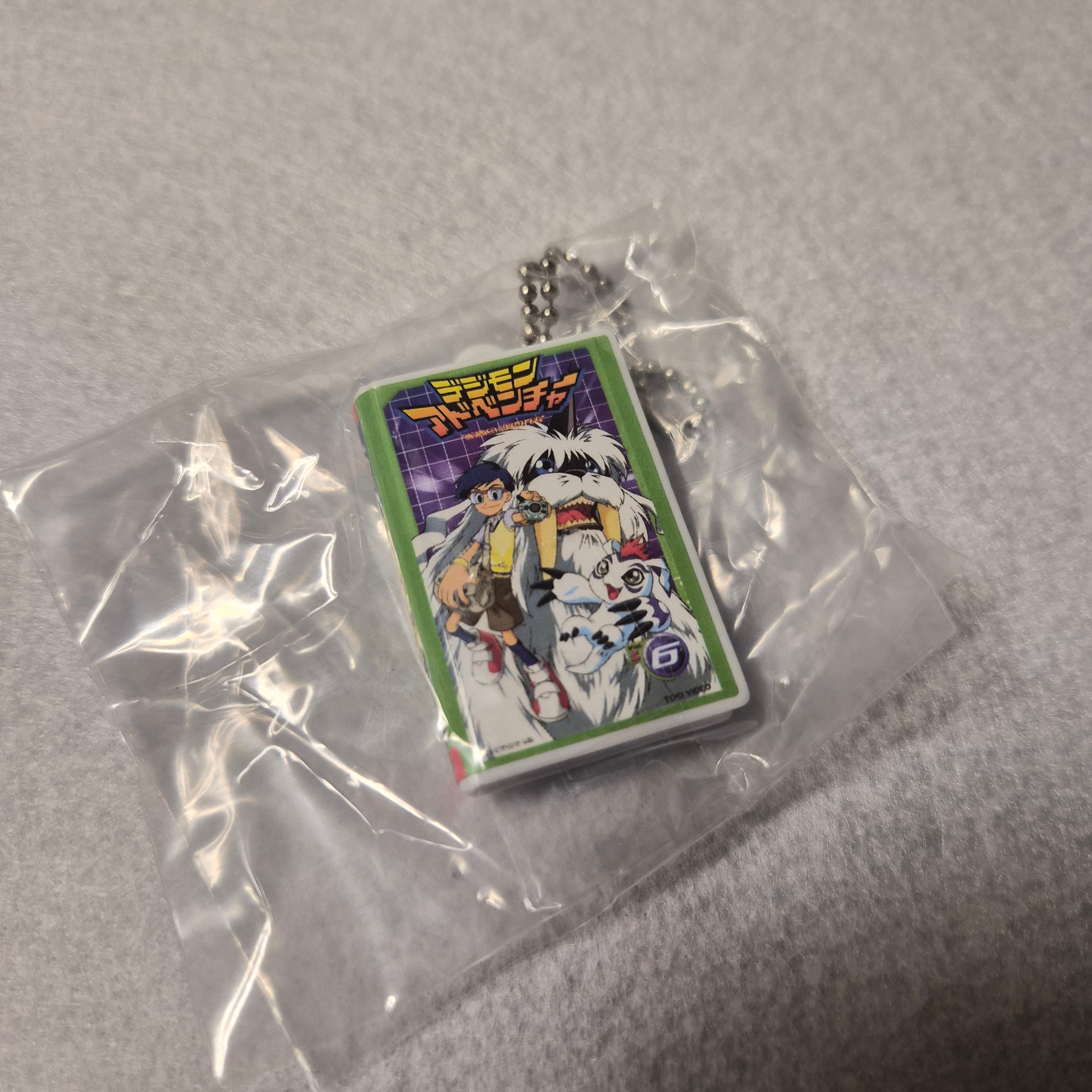 📼 Digimon Adventure - Video Tape Miniature Charm Collection