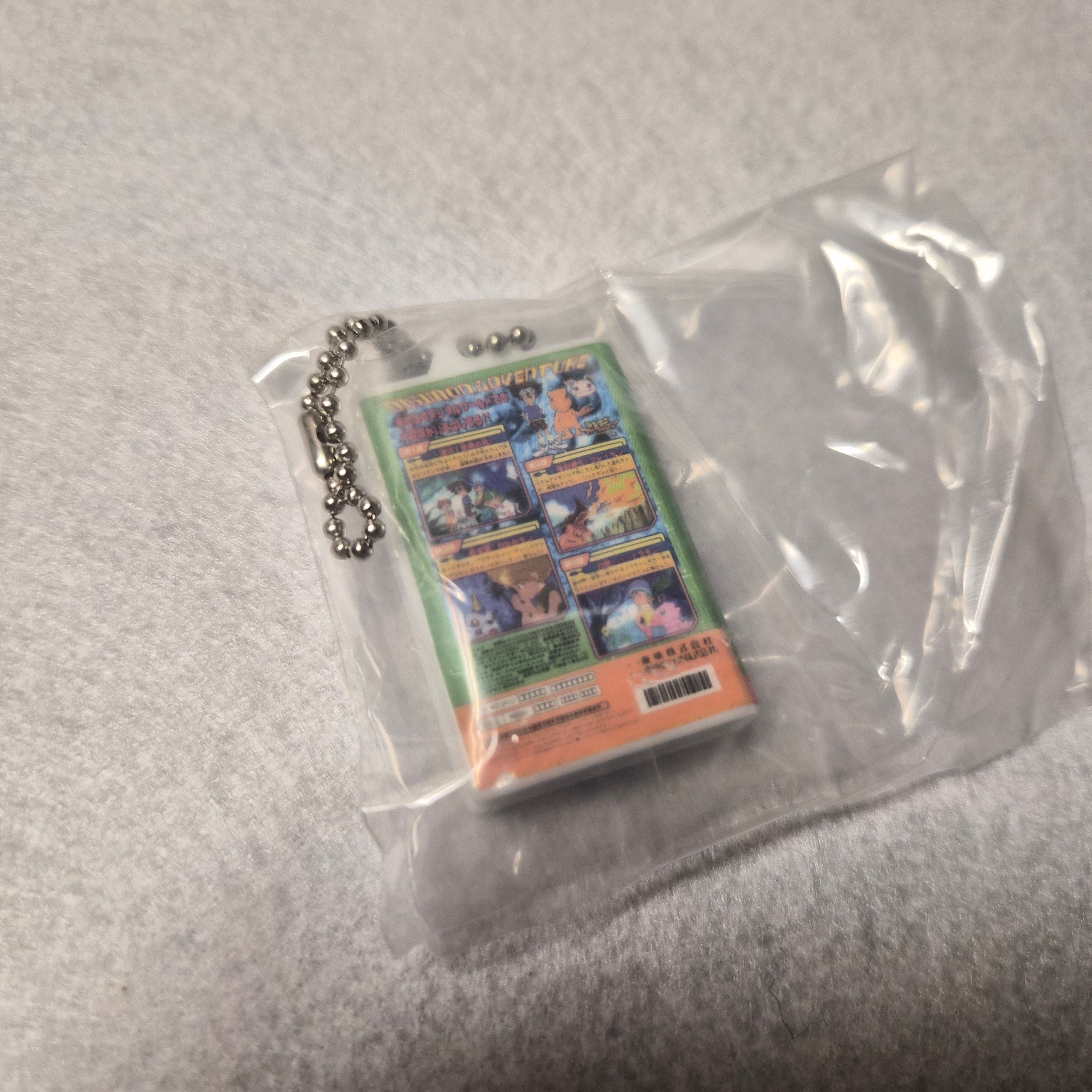 📼 Digimon Adventure - Video Tape Miniature Charm Collection