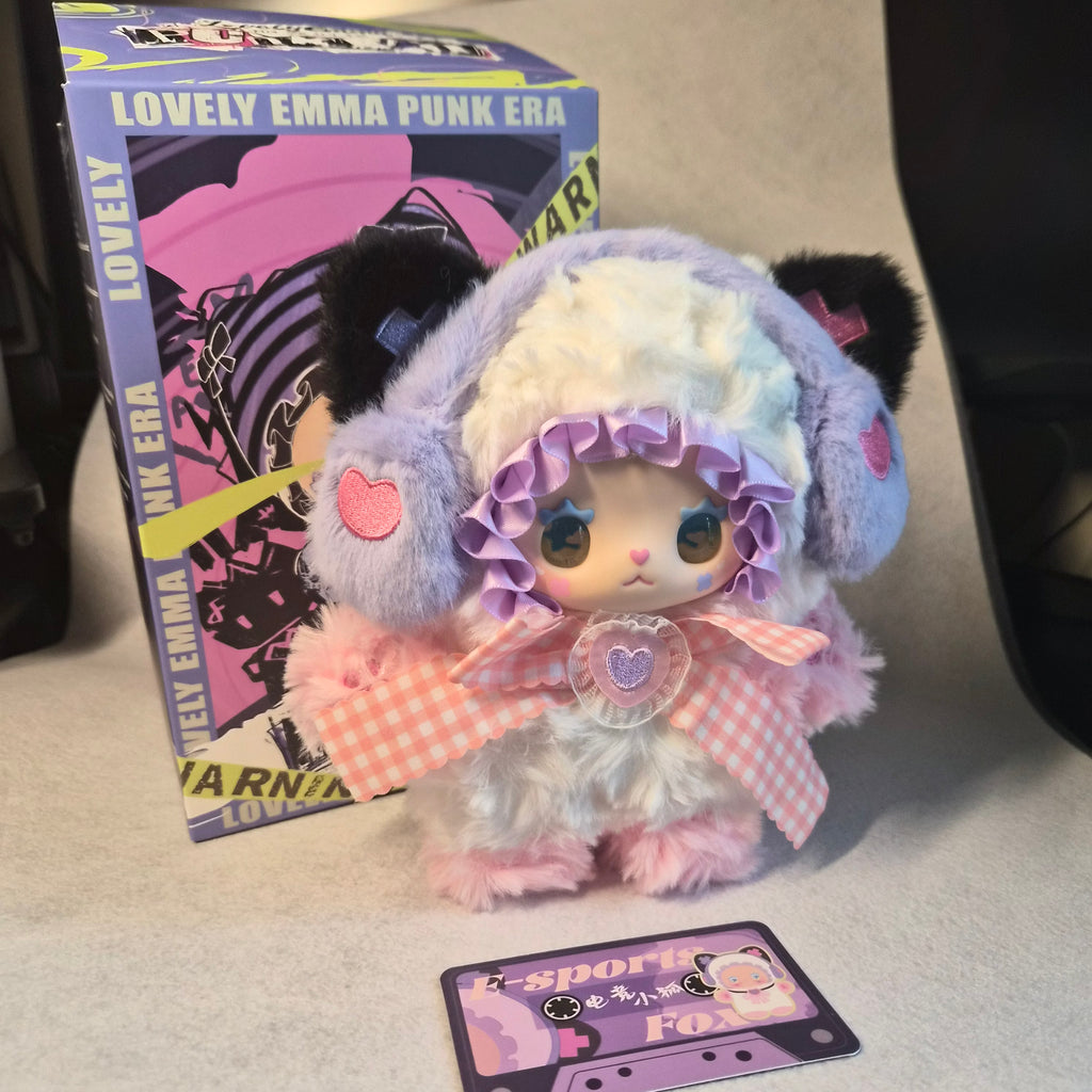 🎸 Blind Box Plush: Lovely Emma - Punk Era Series ✨