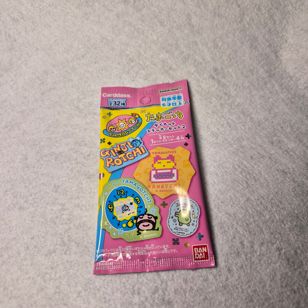👾 Sobre Sorpresa Carddass: Tamagotchi - Die-Cut Sticker Set 2 ✨