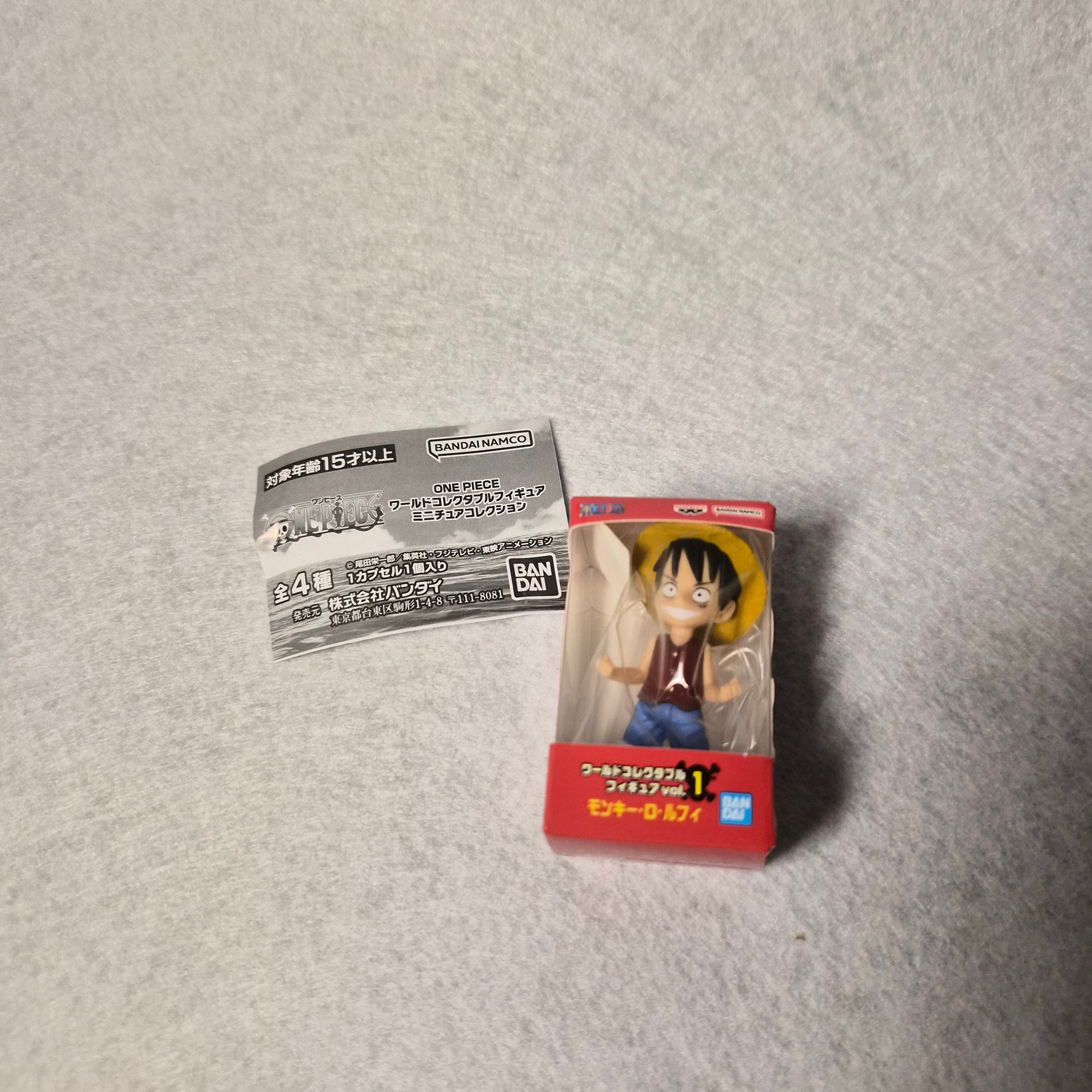 🏴‍☠️ One Piece WCF Miniature Collection