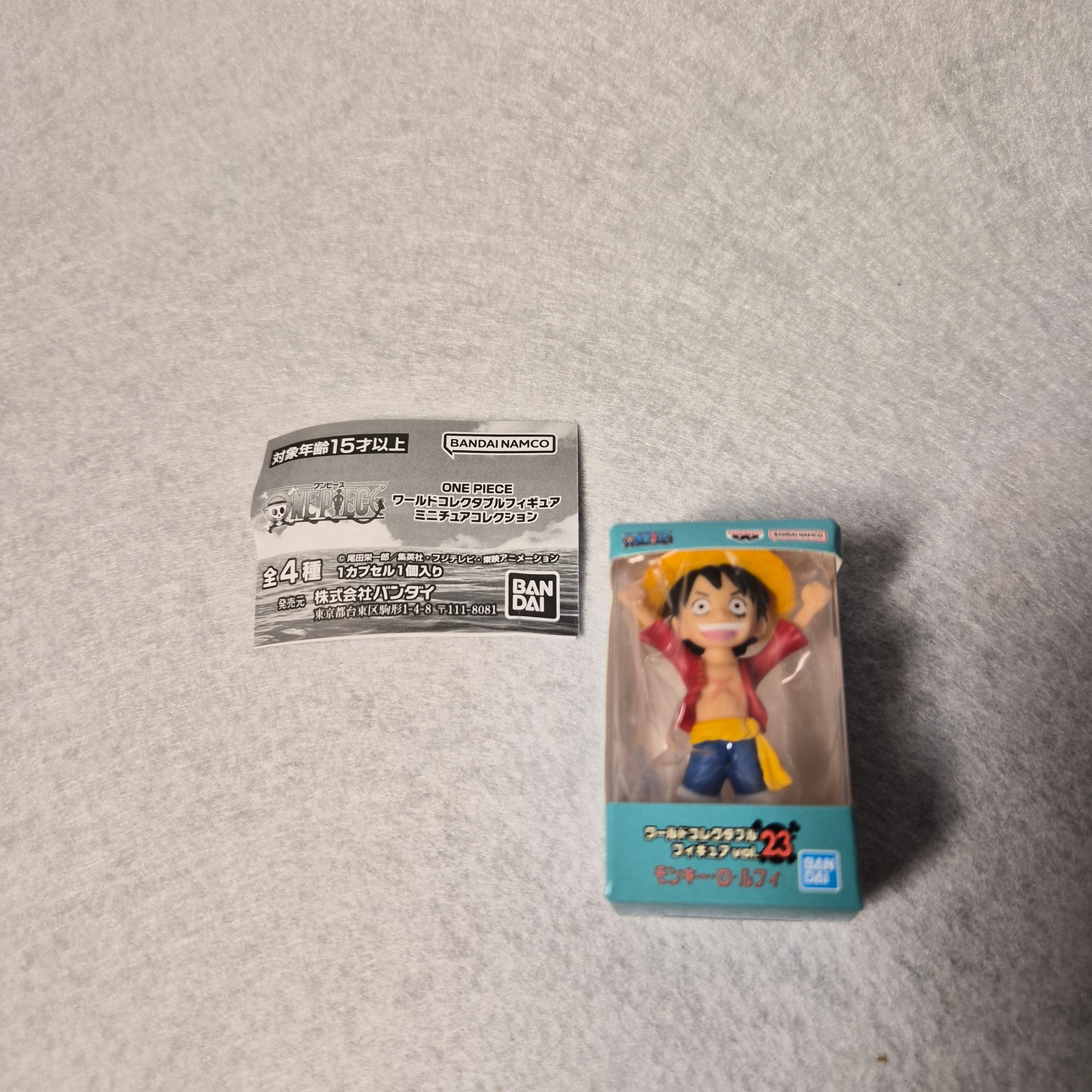 🏴‍☠️ One Piece WCF Miniature Collection