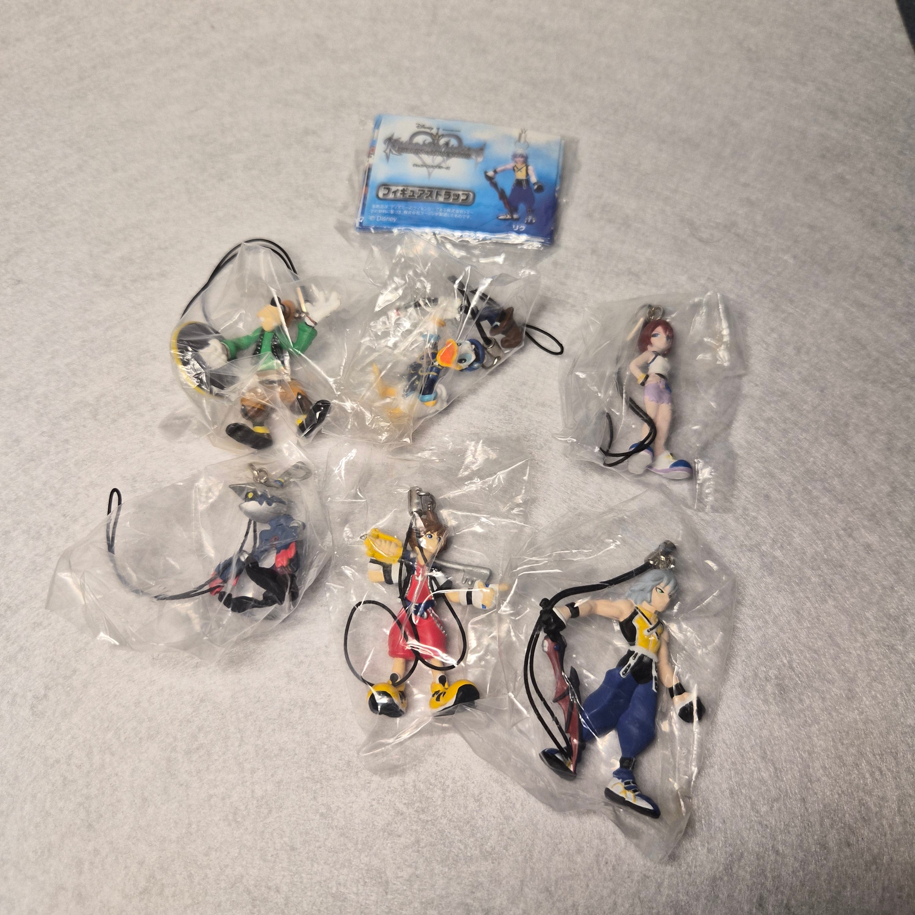 🗝️ Kingdom Hearts - Figure Strap Collection ✨