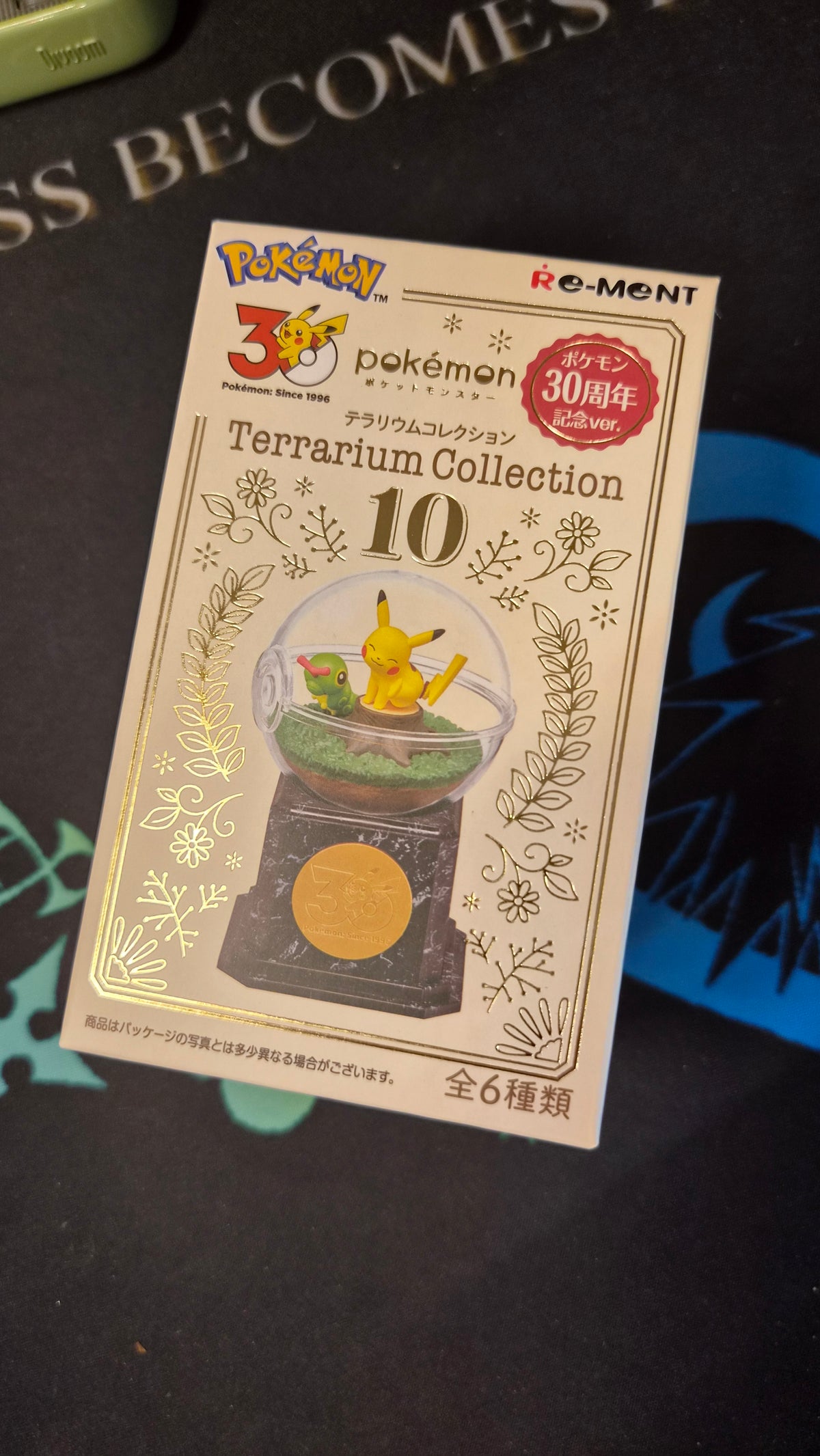🌿 Pokémon Terrarium Collection 10 - Edición 30 Aniversario (Re-Ment)