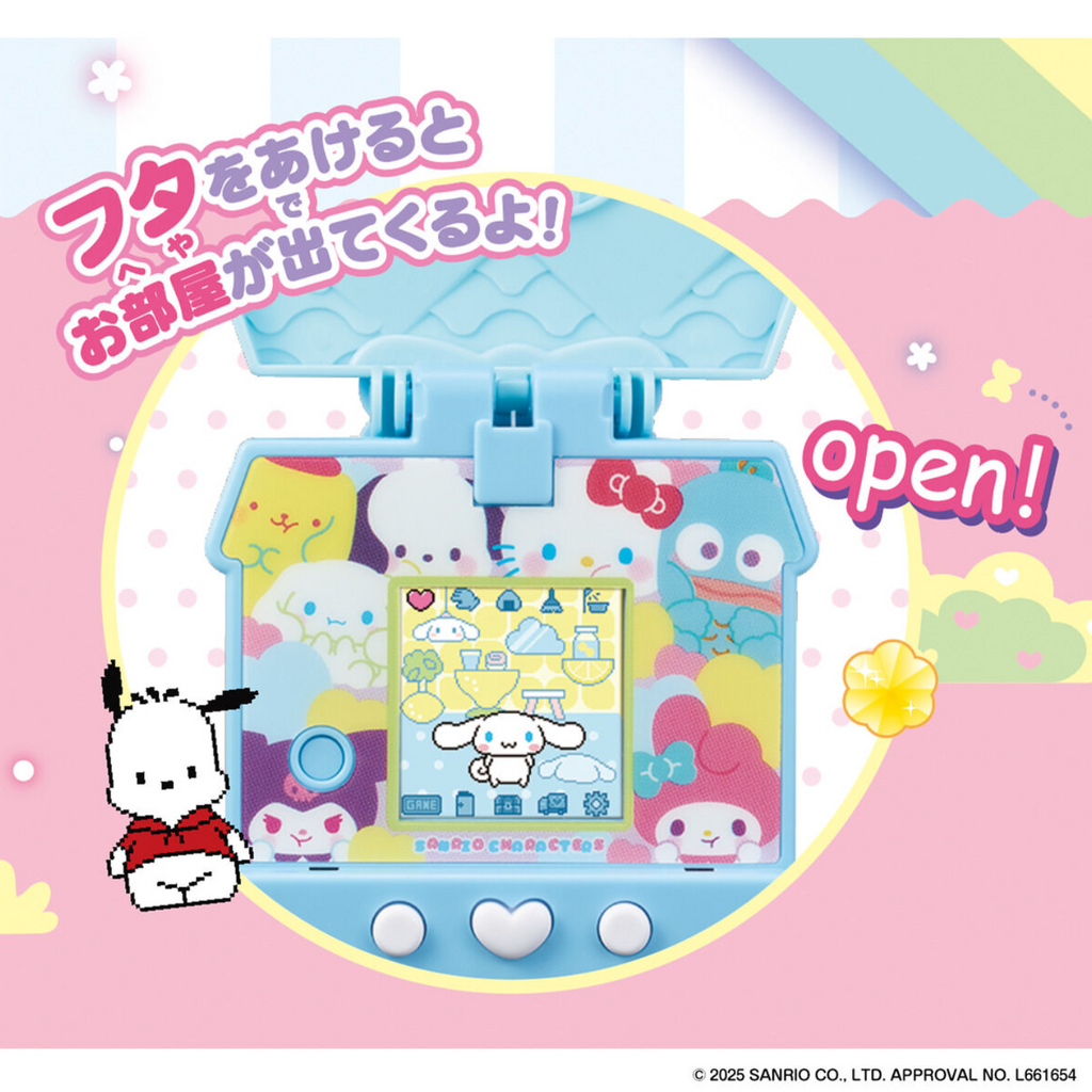 🏠 Sanrio Characters: Pocket Room Digital Pet - Bandai ✨