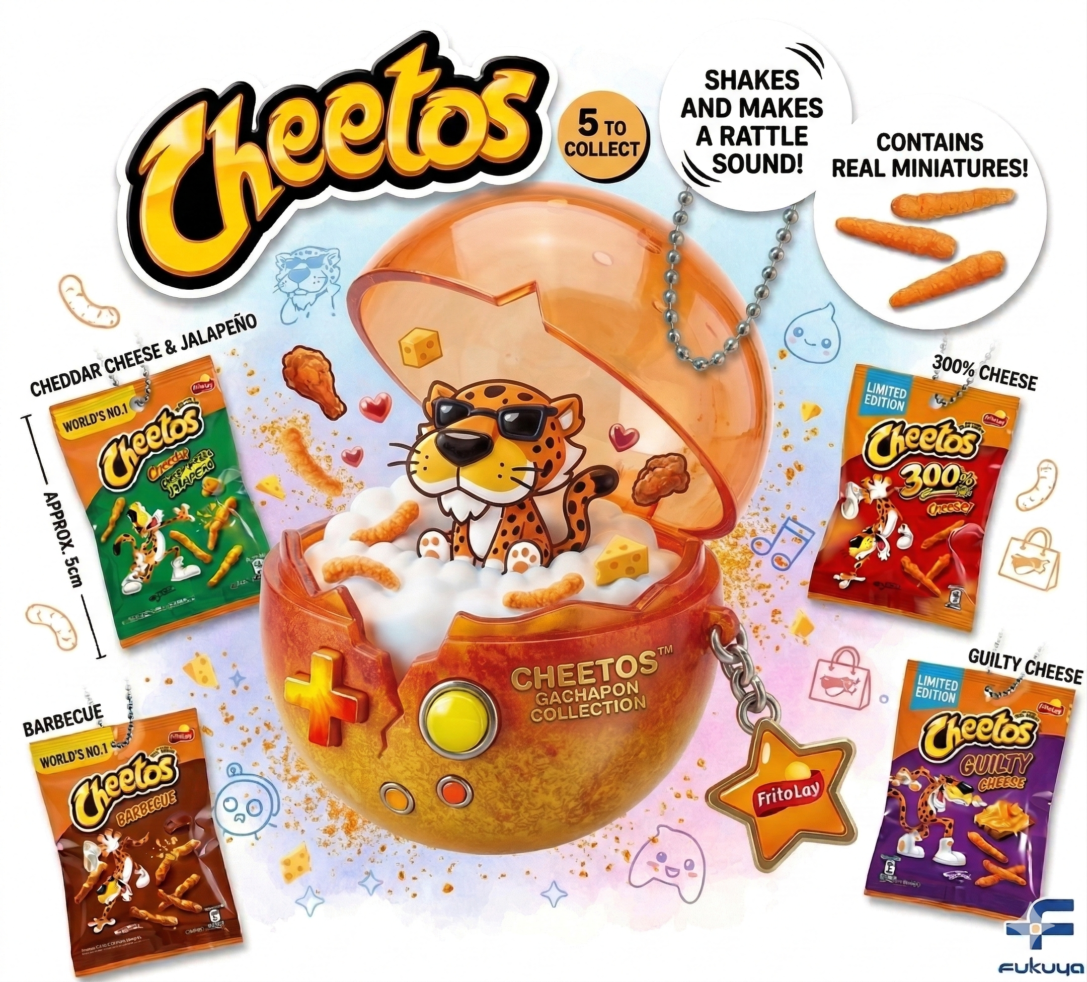 🧀 Gacha Mystery: Cheetos Shaka Shaka Edition 🐅