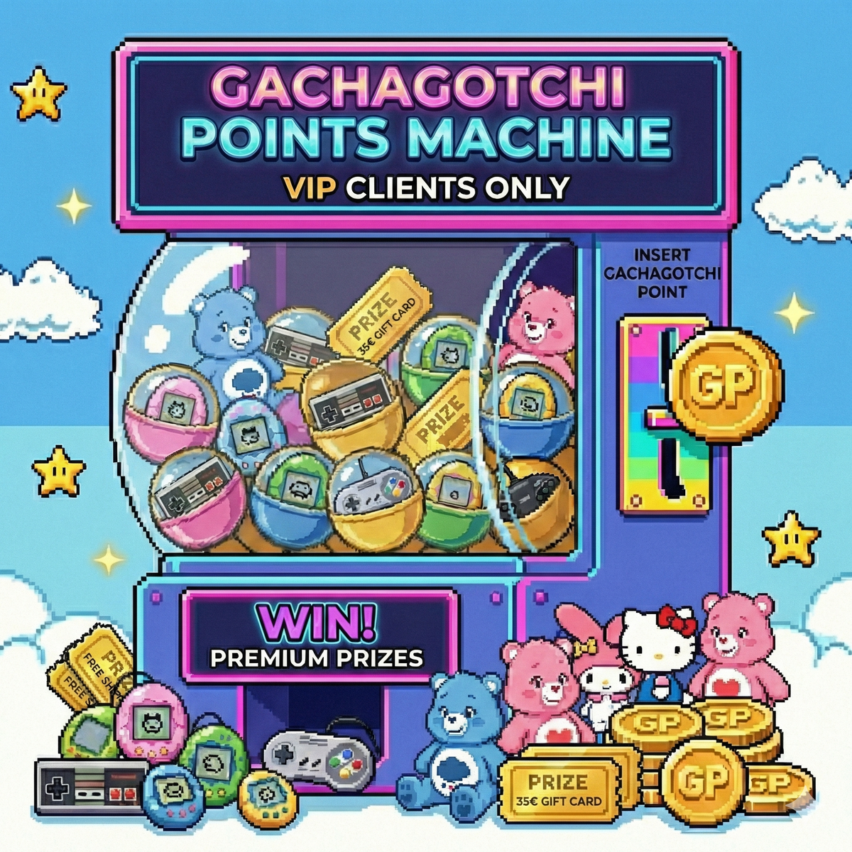 202 Point Machine Gachagotchi Points Machine – GachaGotchi