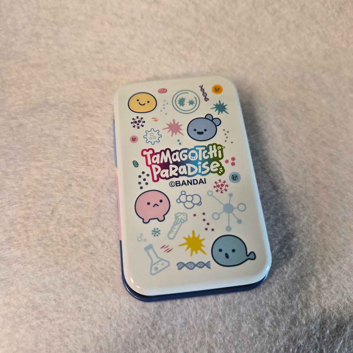 🍬 Tamagotchi Paradise Slide Can & Candy - Bandai / Heart ✨