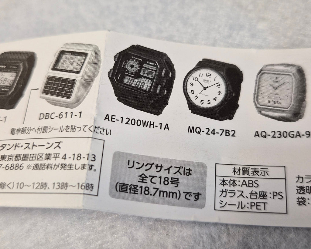 ⌚ Miniatura Casio 50th Serie 1