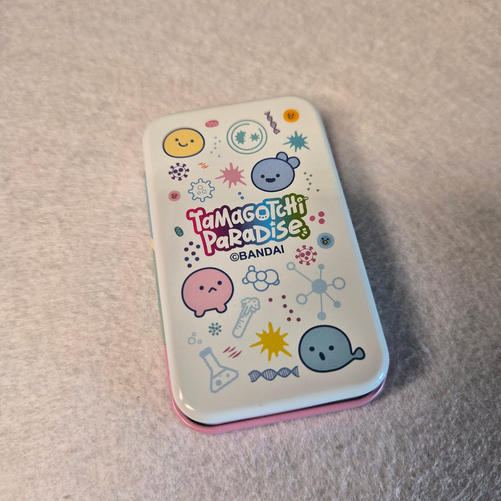 🍬 Tamagotchi Paradise Slide Can & Candy - Bandai / Heart ✨