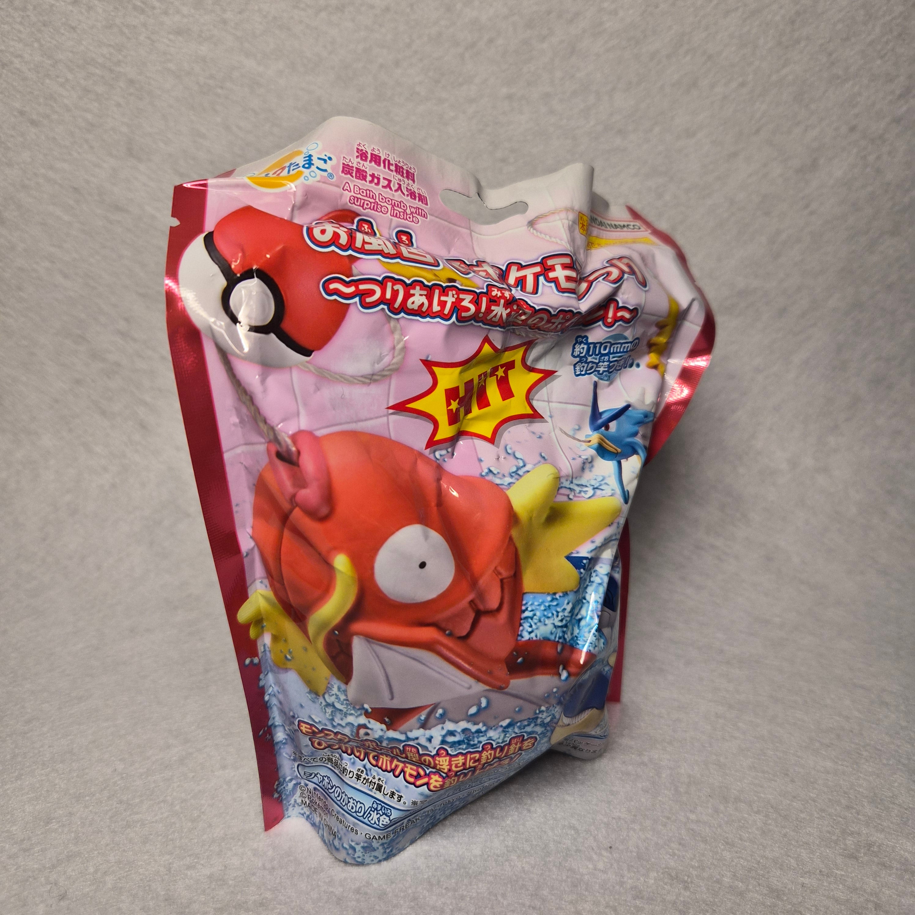 🛁 Bomba de Baño Bandai: Bikkura Tamago - Pokémon (Edición Pesca)