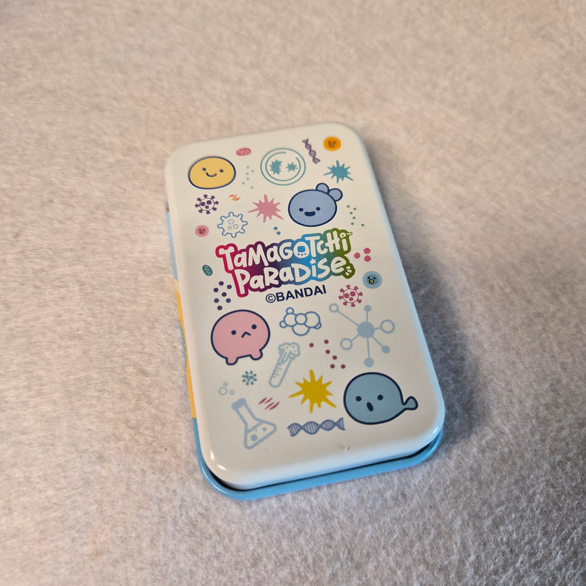 🍬 Tamagotchi Paradise Slide Can & Candy - Bandai / Heart ✨