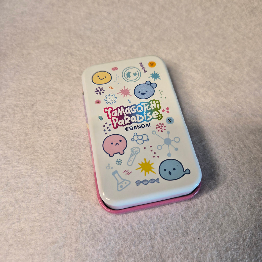 🍬 Tamagotchi Paradise Slide Can & Candy - Bandai / Heart ✨