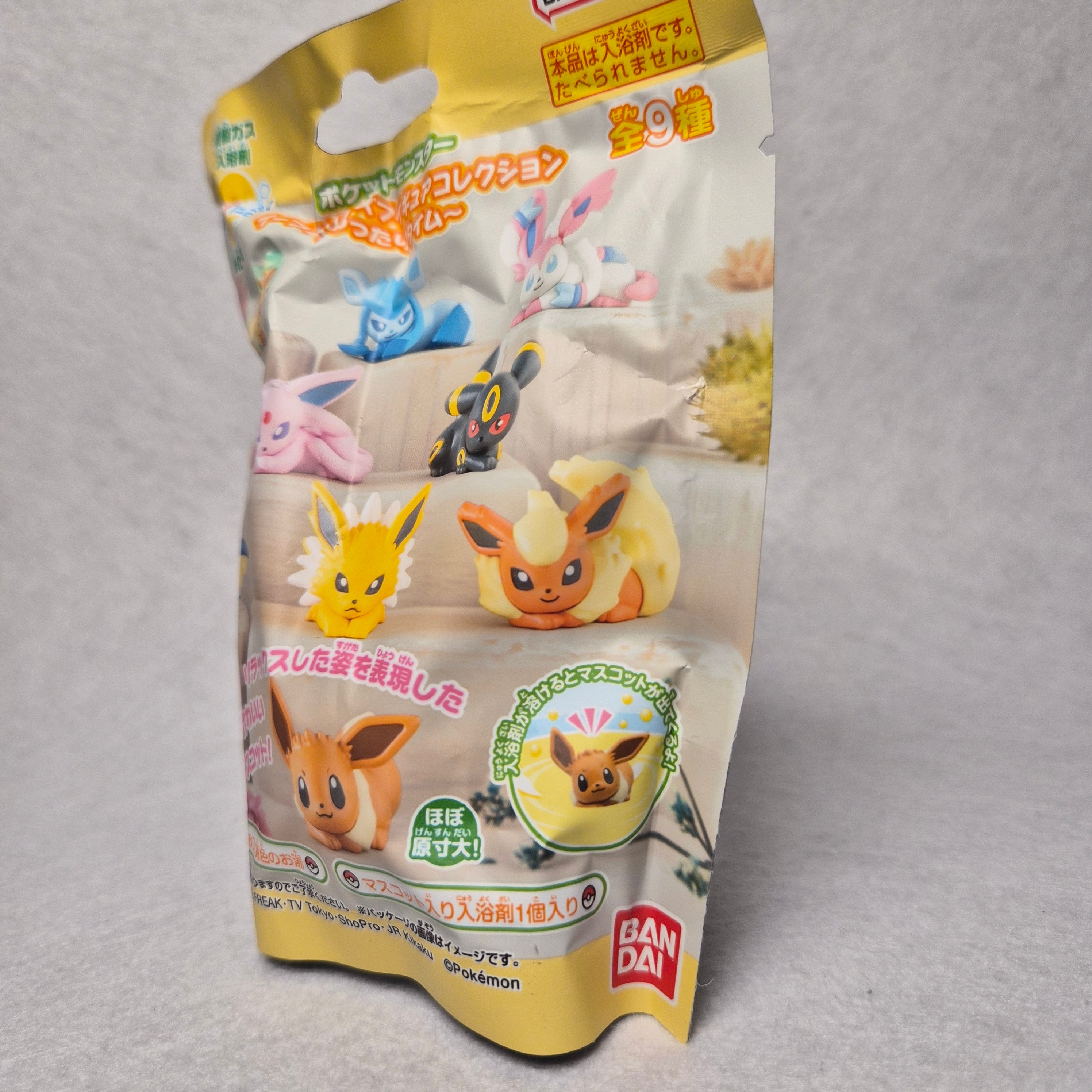 🛁 Bomba de Baño Sorpresa Bandai: Bikkura Tamago - Pokémon (Eevee & Friends Relax)