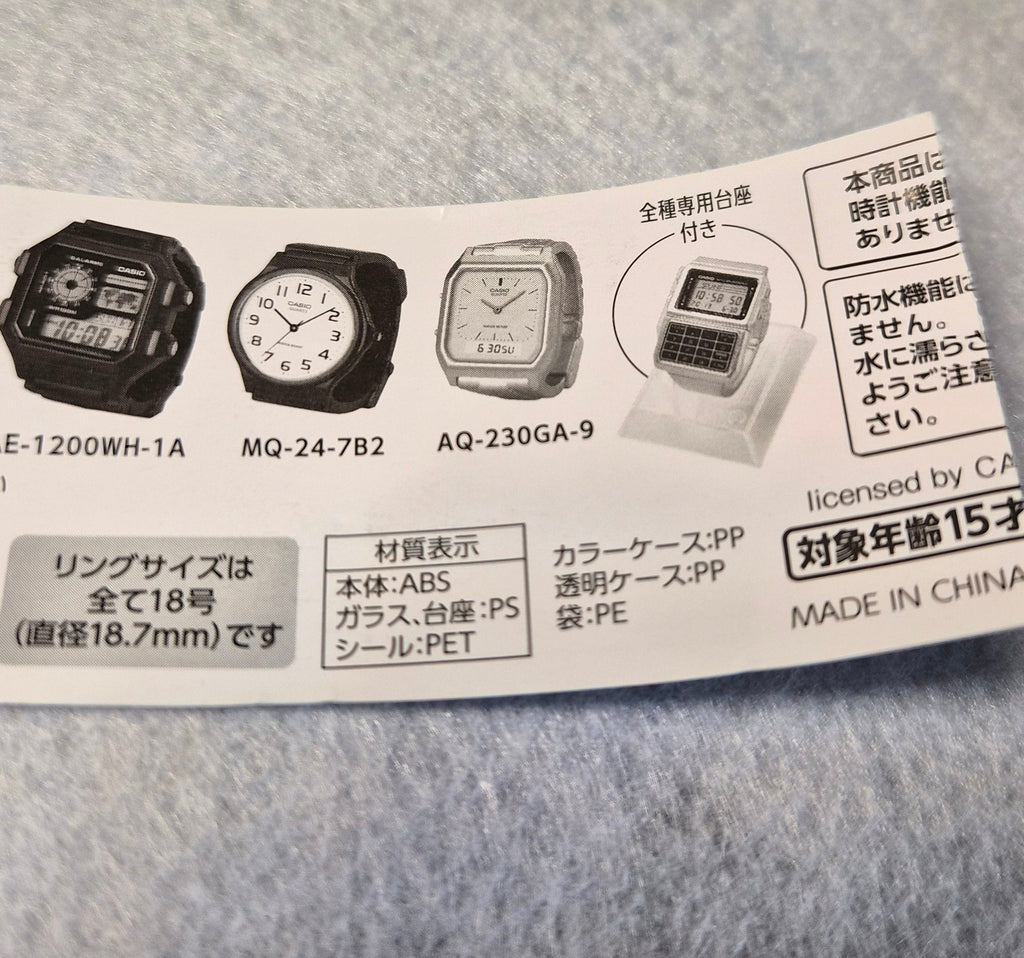 ⌚ Miniatura Casio 50th Serie 1