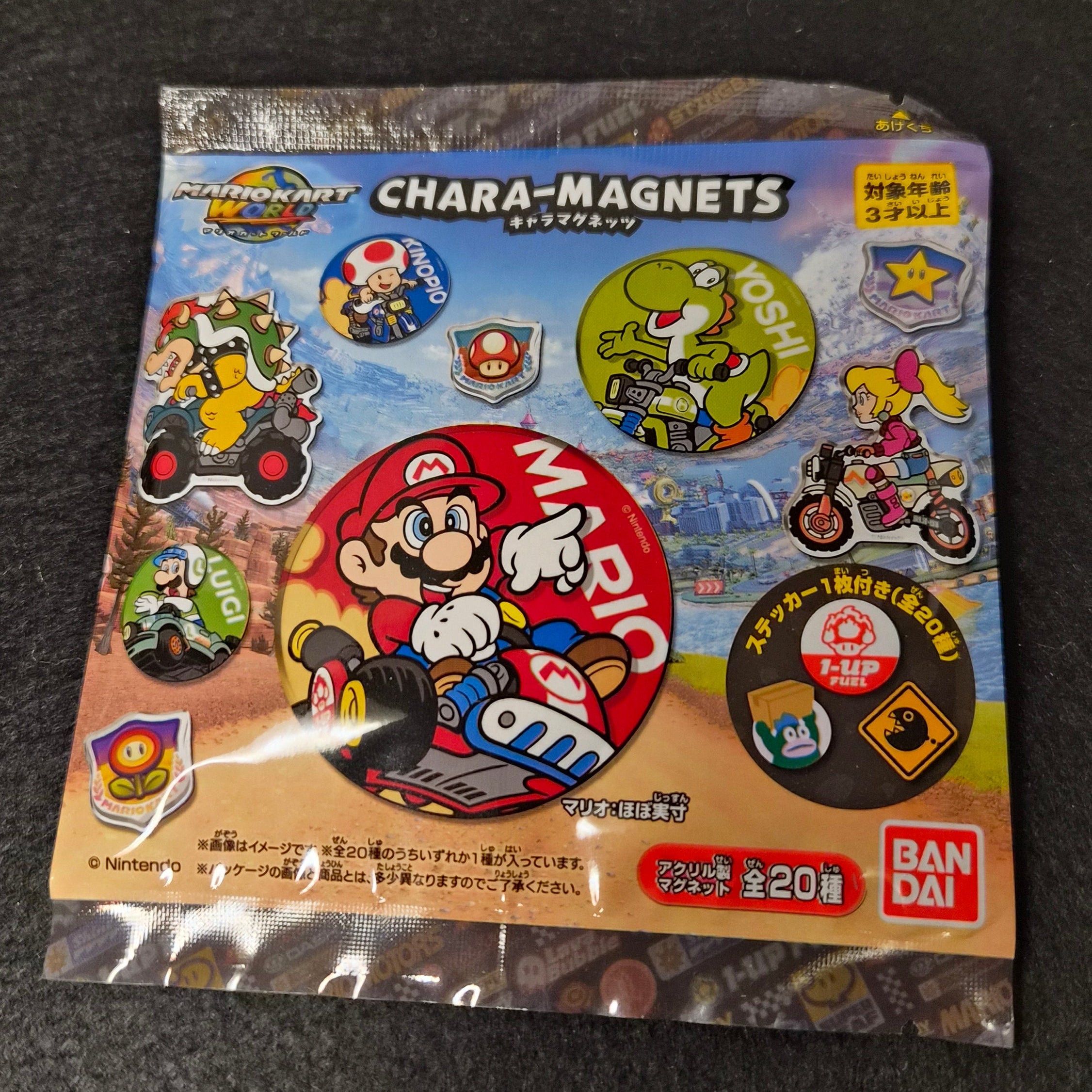 🏎️ Mario Kart World: Chara-Magnets 🐢