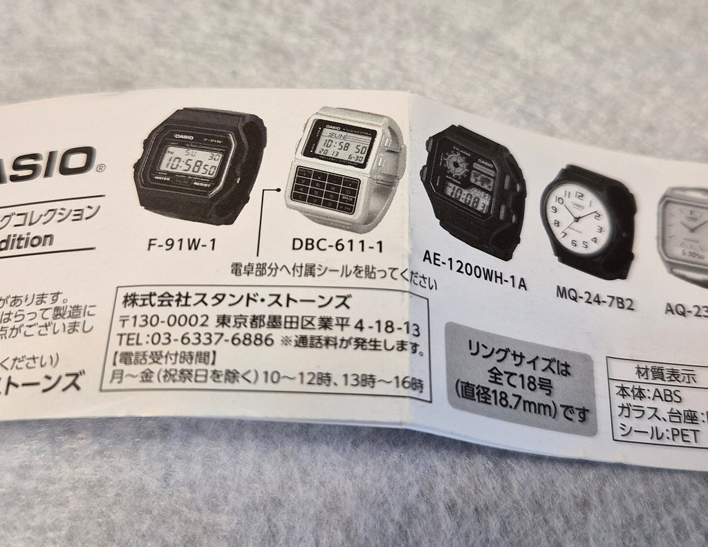 ⌚ Miniatura Casio 50th Serie 1