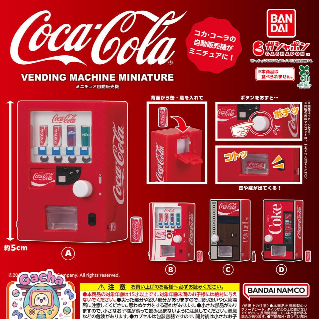 🥤 Mini Máquinas Expendedoras Coca-Cola