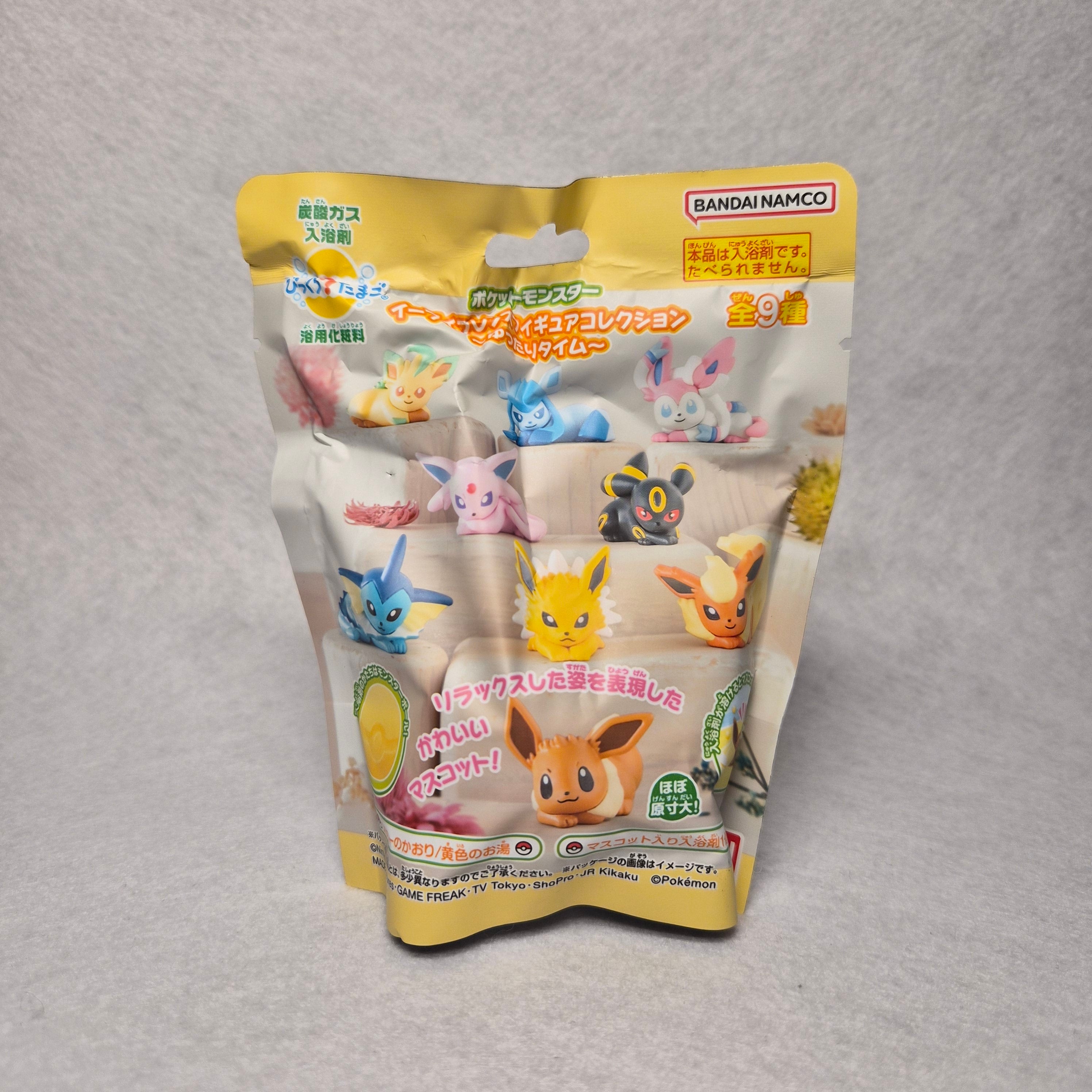 🛁 Bomba de Baño Sorpresa Bandai: Bikkura Tamago - Pokémon (Eevee & Friends Relax)