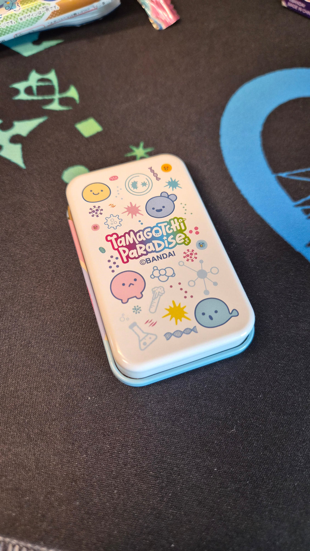 🍬 Tamagotchi Paradise Slide Can & Candy - Bandai / Heart ✨